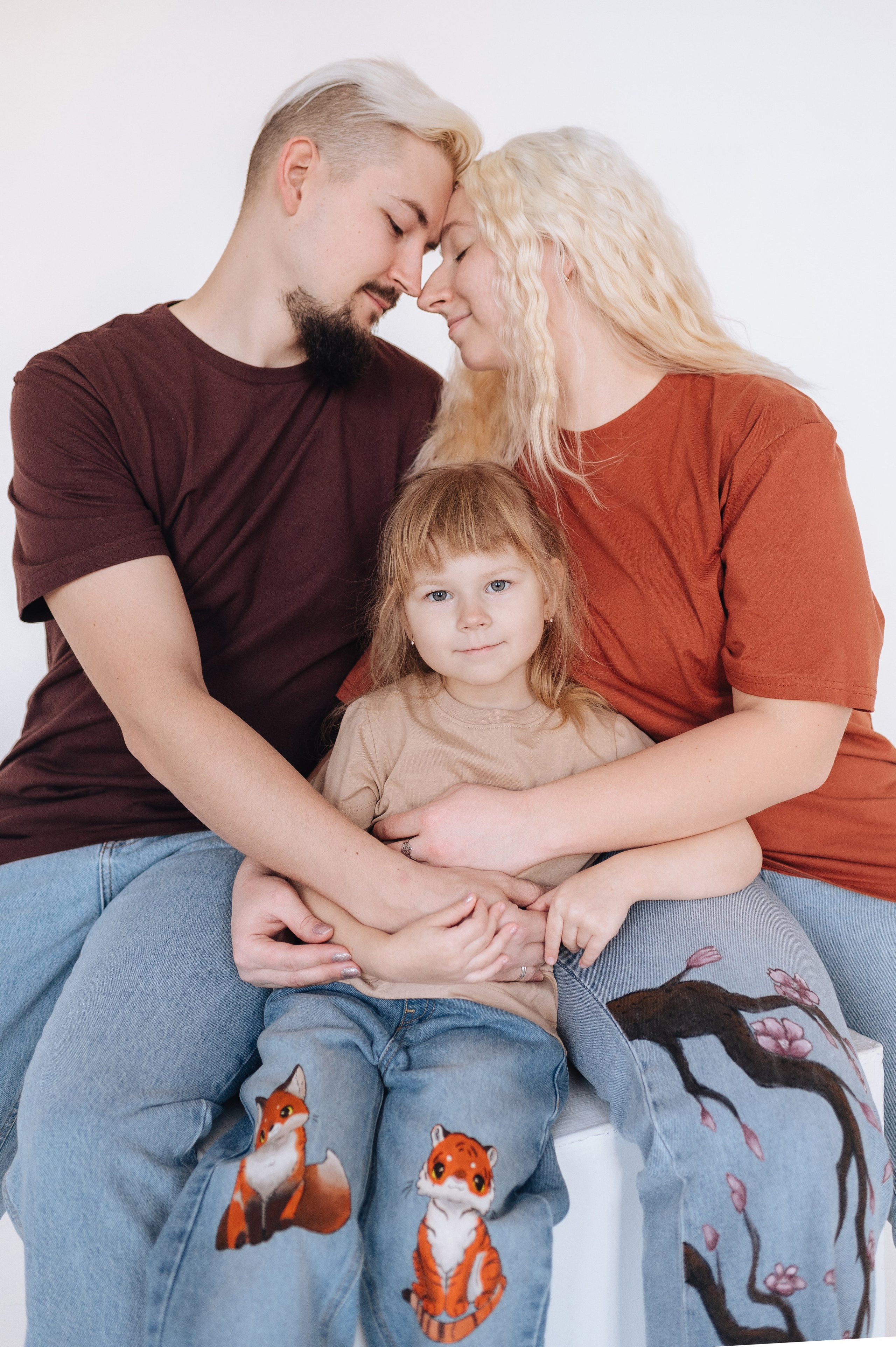 Семейная съемка в циклораме в Москве и в Балашихе