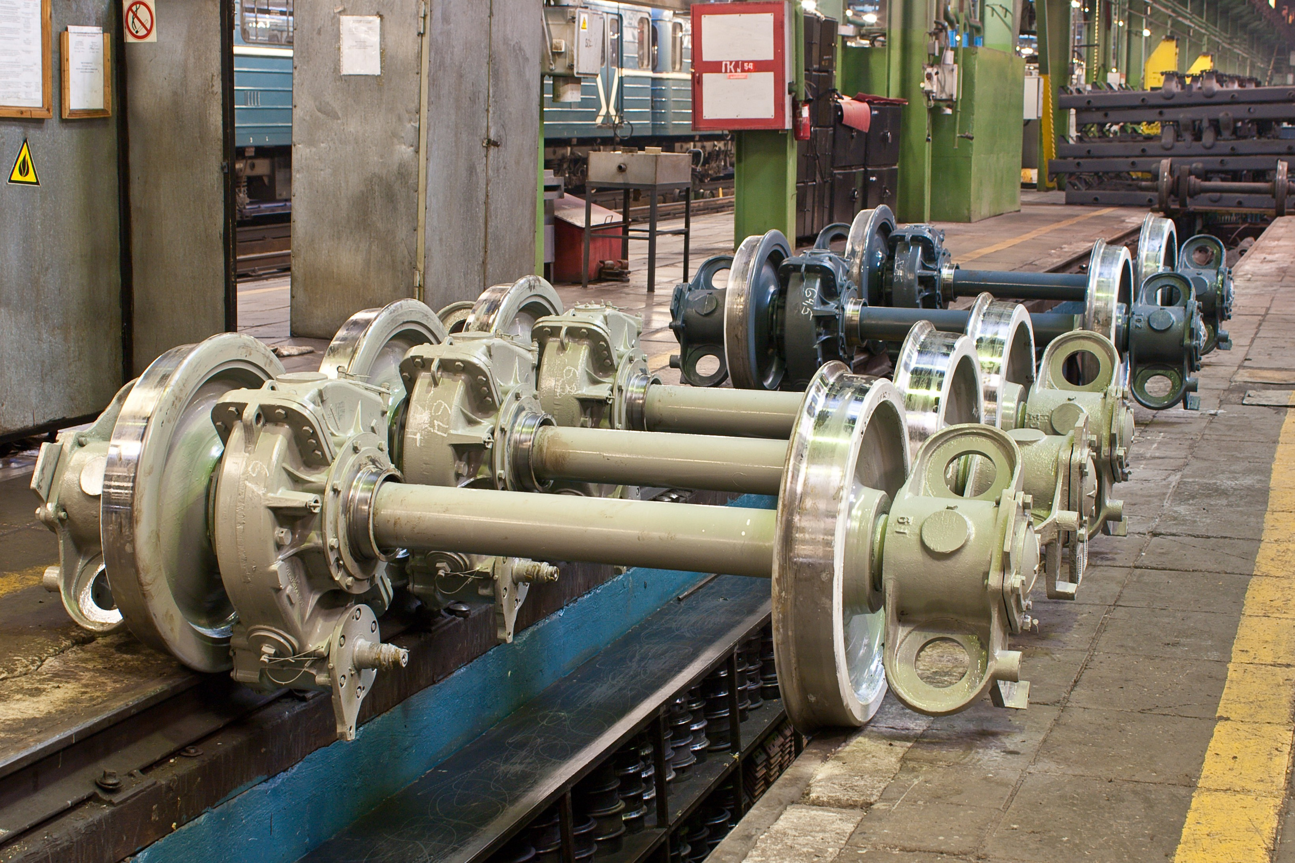 Место где чинят поезда. Электродепо «Черкизово», образца 2010 года. Илья Михачёв Фотограф ПРО людей