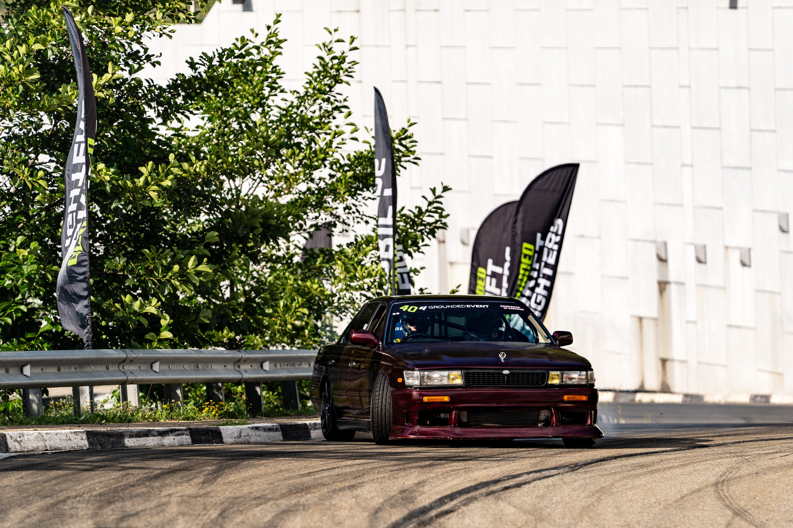 Автомобильные дрифт-гонки в рамках фестиваля Grounded 2024. Репортажный фотограф в Красной Поляне и Сочи Павлюченко Екатерина