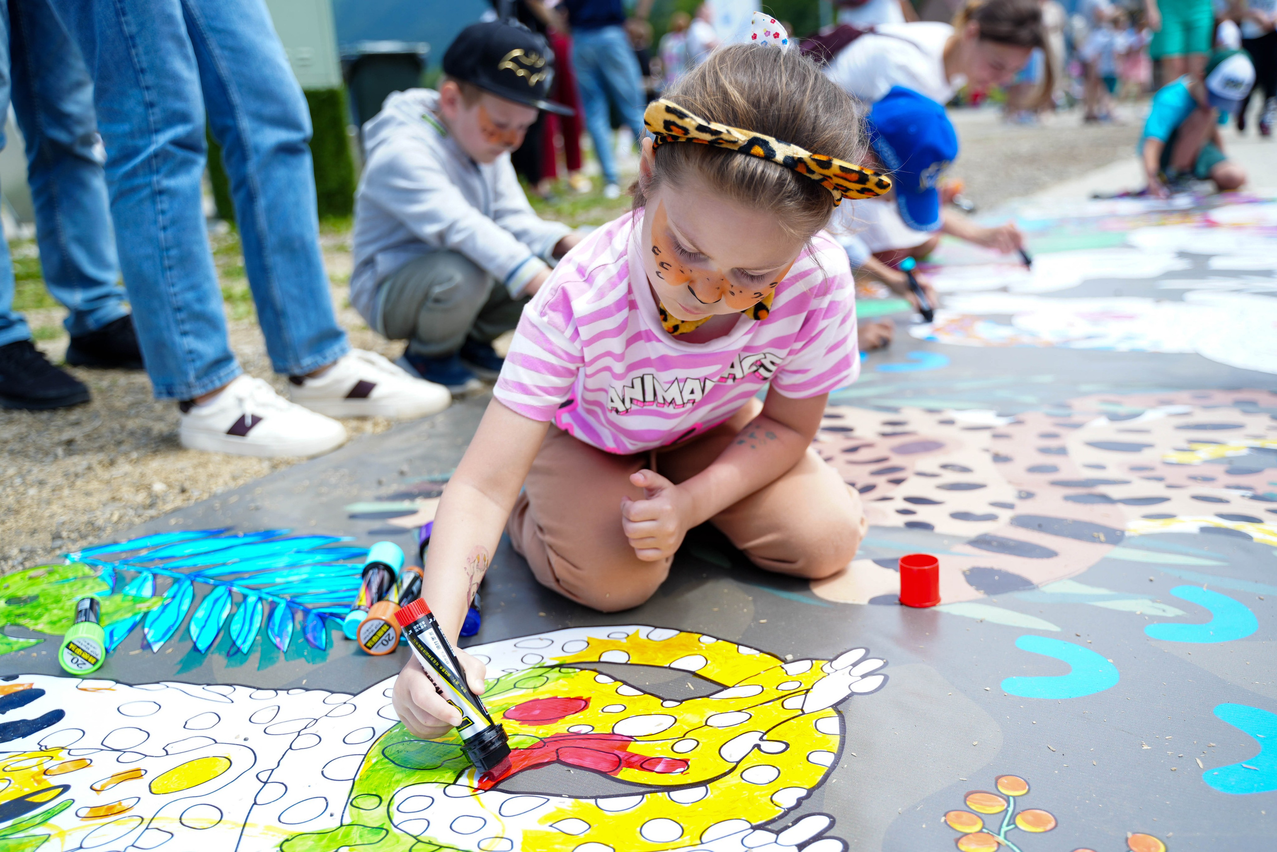День леопарда на курорте Газпром Поляна. Репортажный фотограф в Красной Поляне и Сочи Павлюченко Екатерина