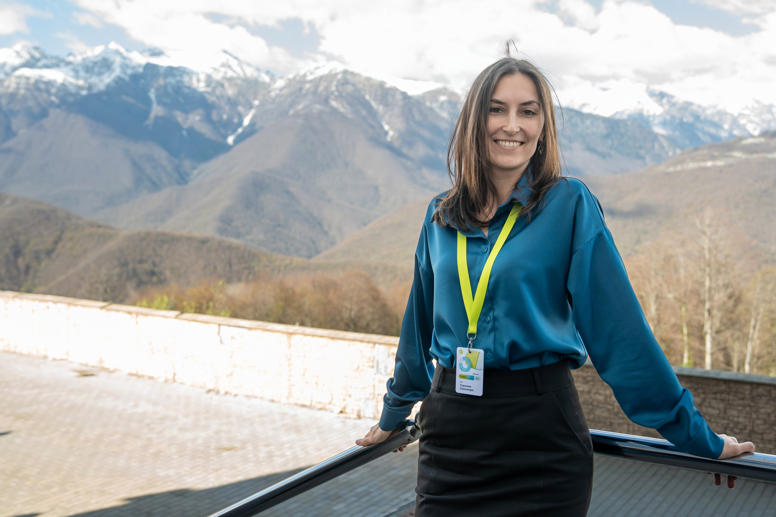 Тренинг для компании S7 Airlines в Красной Поляне. Репортажный фотограф в Красной Поляне и Сочи Павлюченко Екатерина