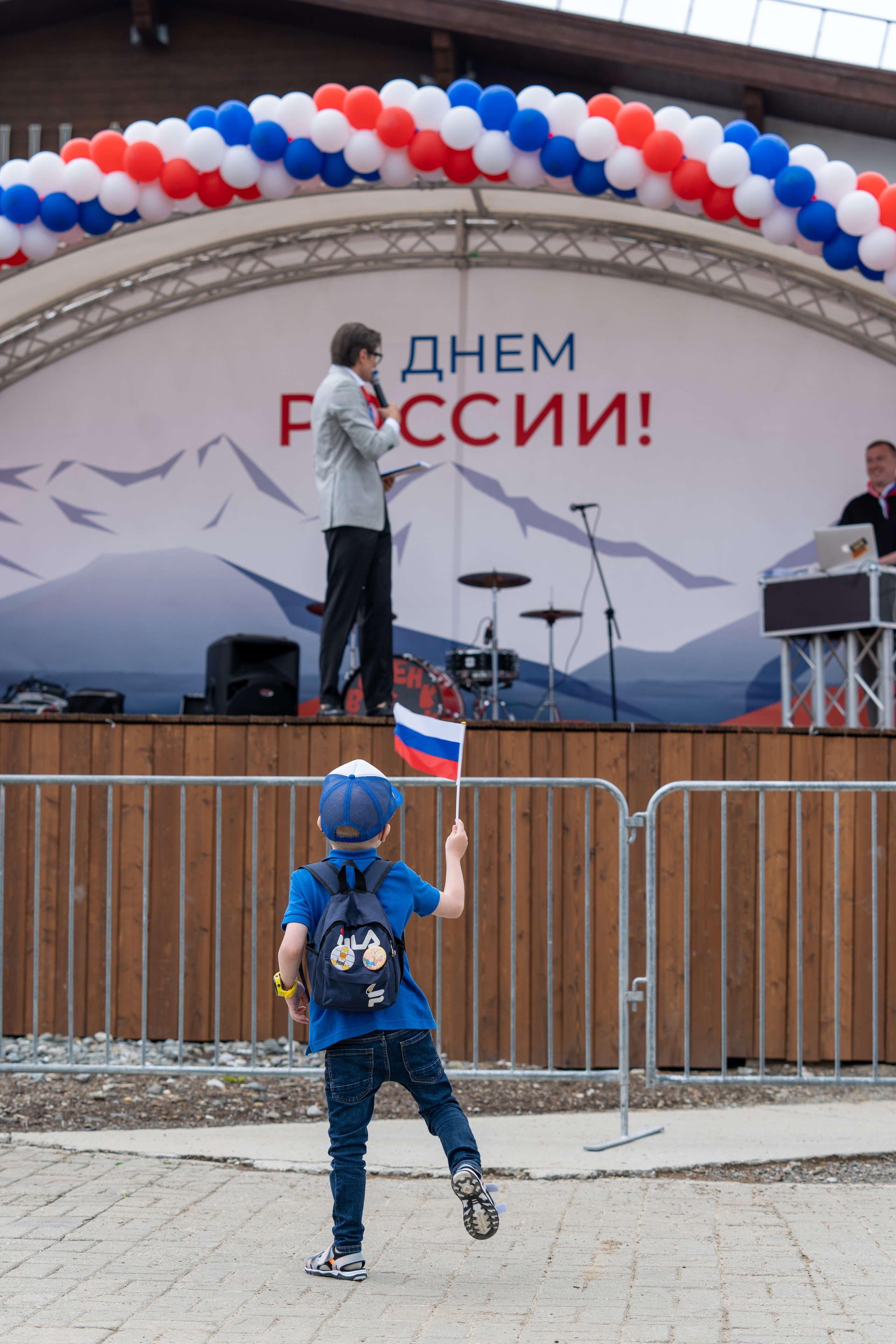 День России на курорте Газпром 2023. Репортажный фотограф в Красной Поляне и Сочи Павлюченко Екатерина