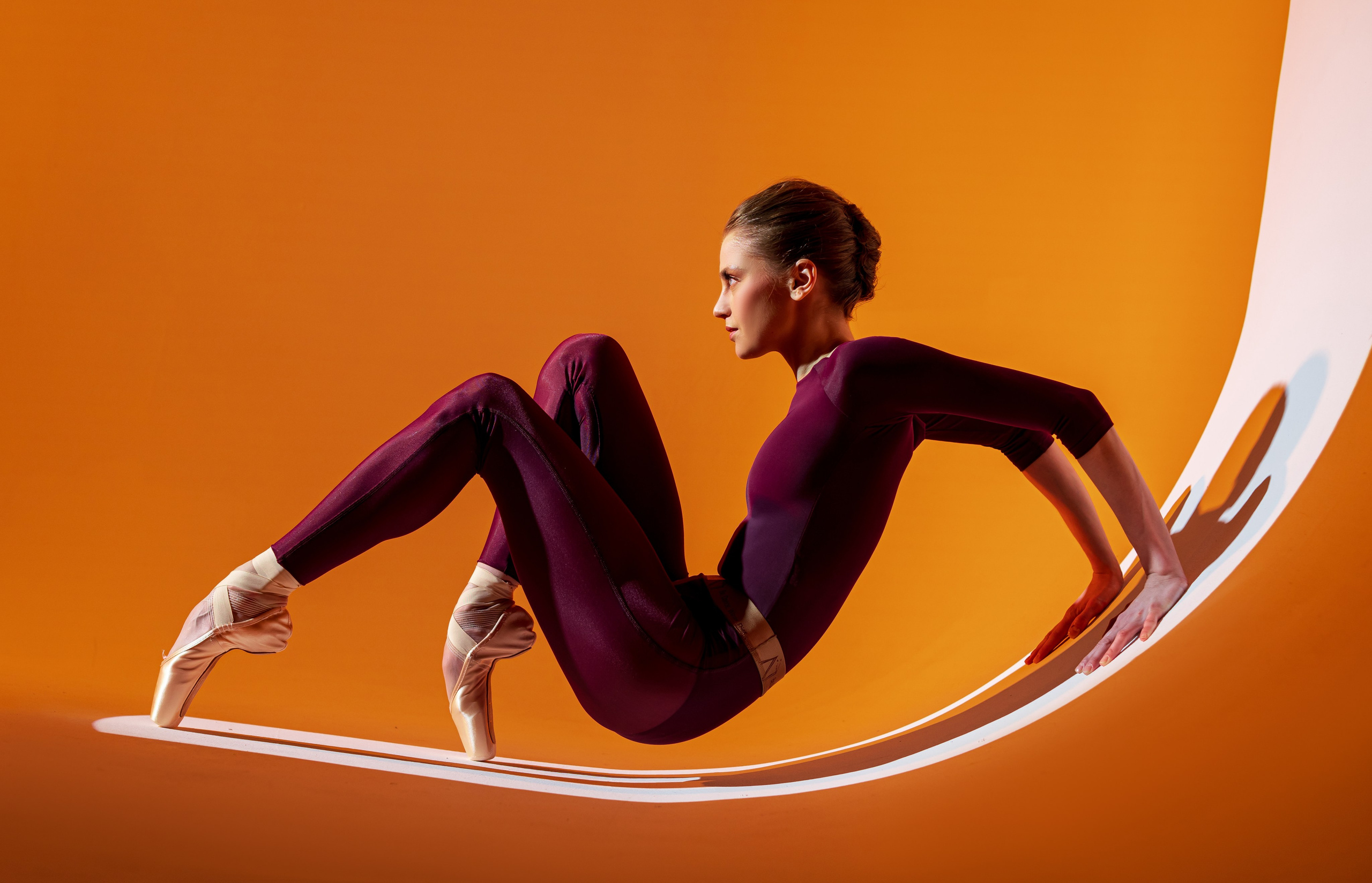 Балетная съёмка на белой циклораме и фонах. Балетный фотограф Алина Ханько — Душа Балета