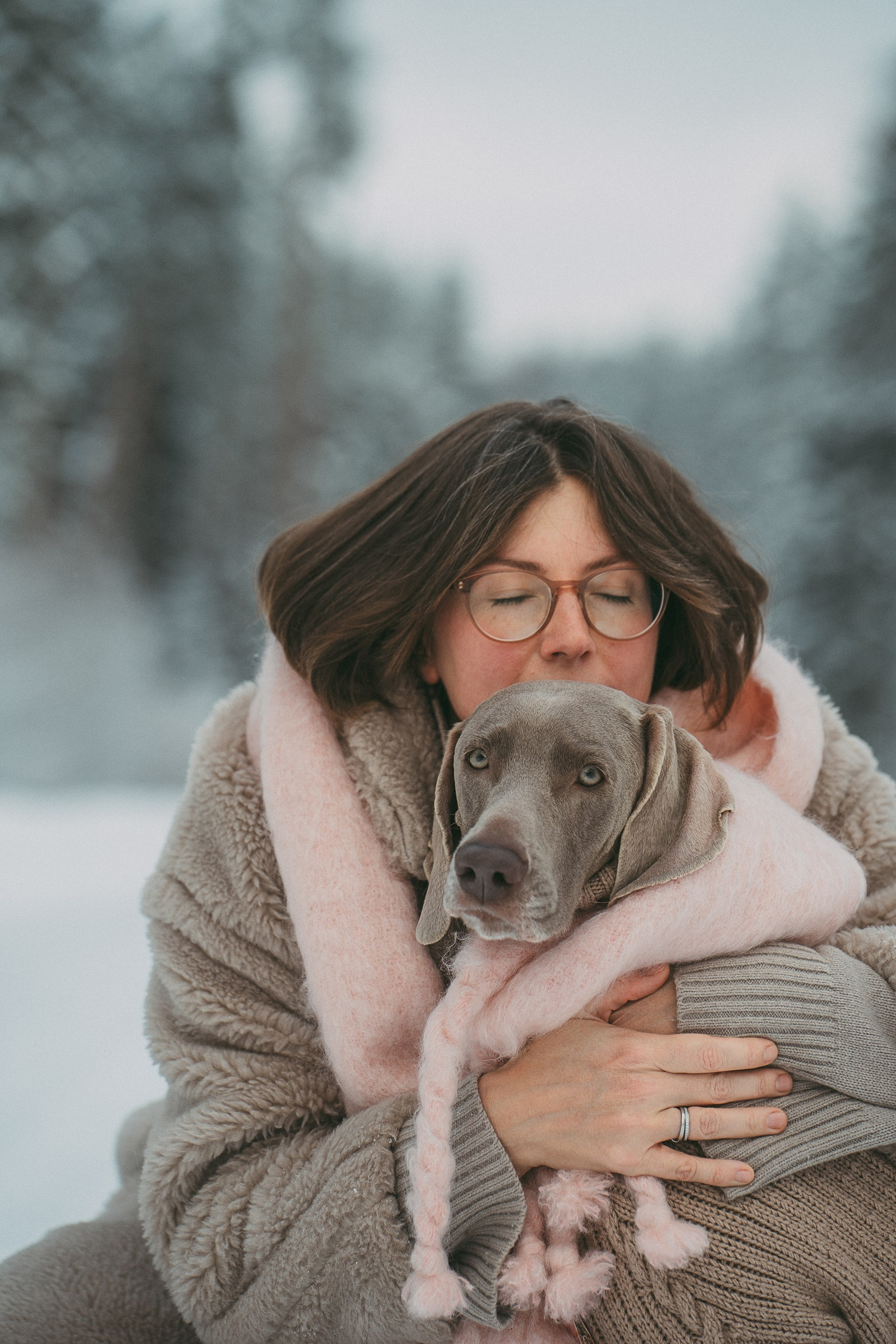 Лена и Фанни. Фотограф анималист в Москве и Санкт-Петербурге Свиридова Анна