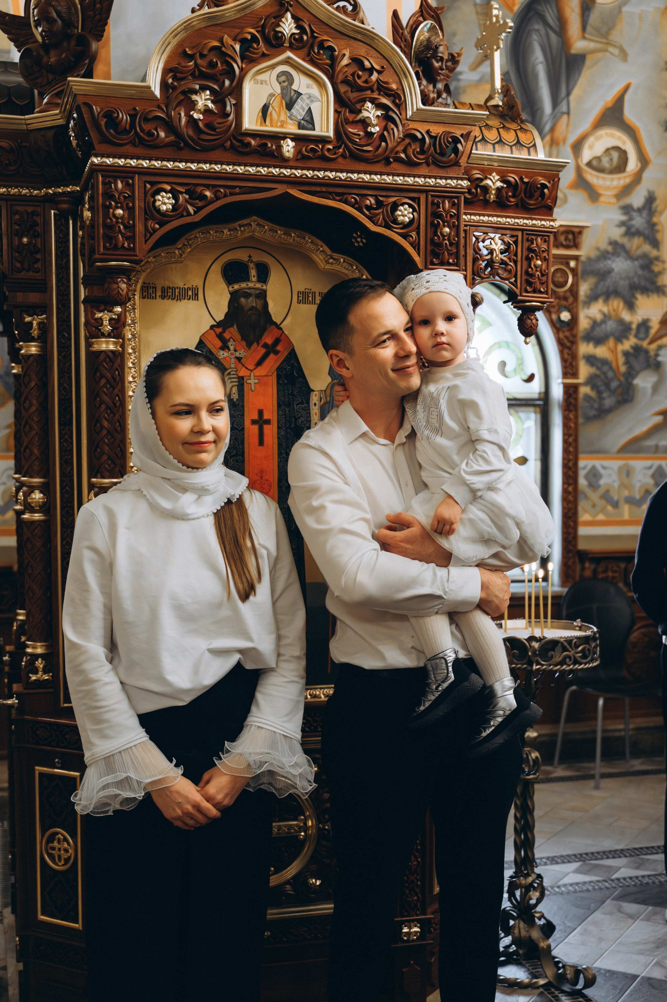Крещение Фёдора (Храм Всех Святых) криптовый. Семейный фотограф в Минске Дарья Дреко