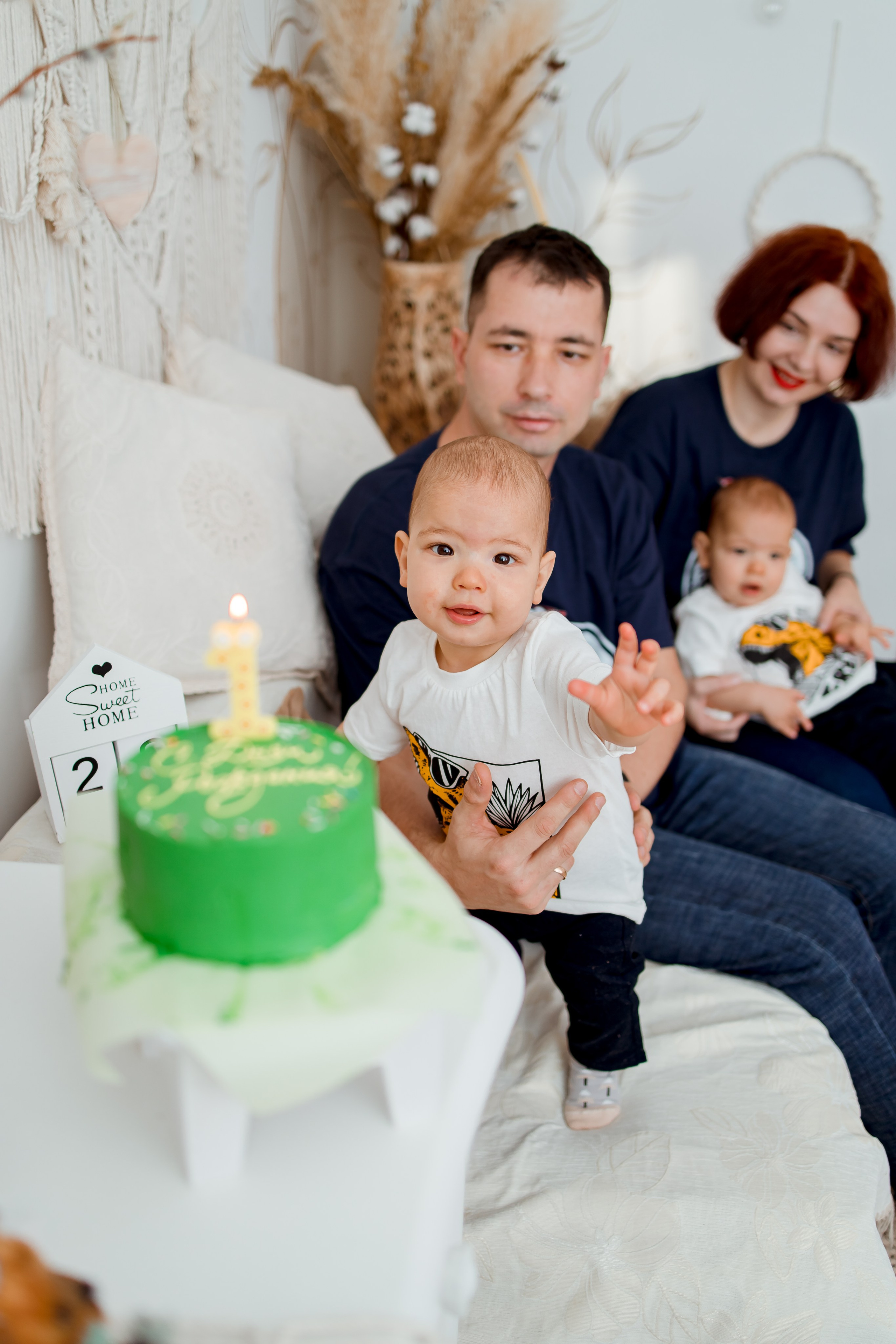 Федя и Лёва, 1 годик. Семейный и детский фотограф в Железногорске Саламахо Ольга