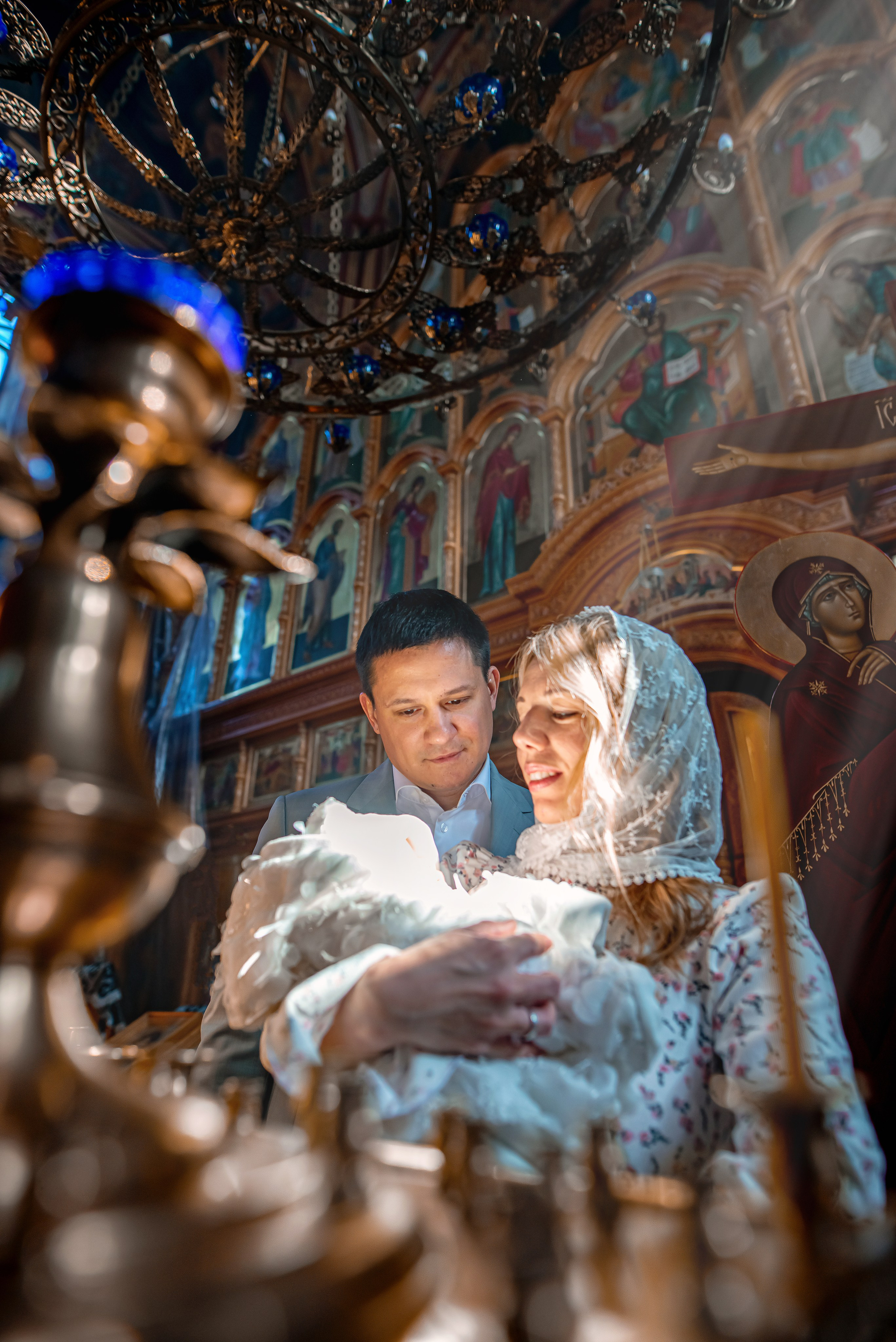 Таинство Крещения Екатерины. Фотограф Таинств Крещения и Венчания в г. Курске