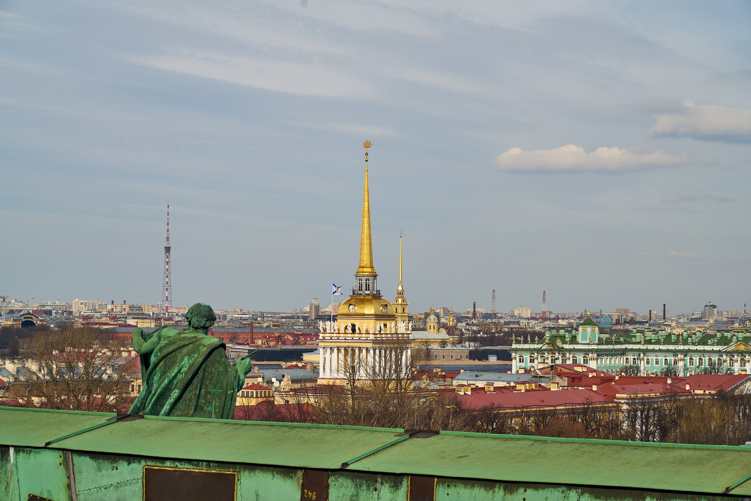 Колоннада Исаакиевского собора