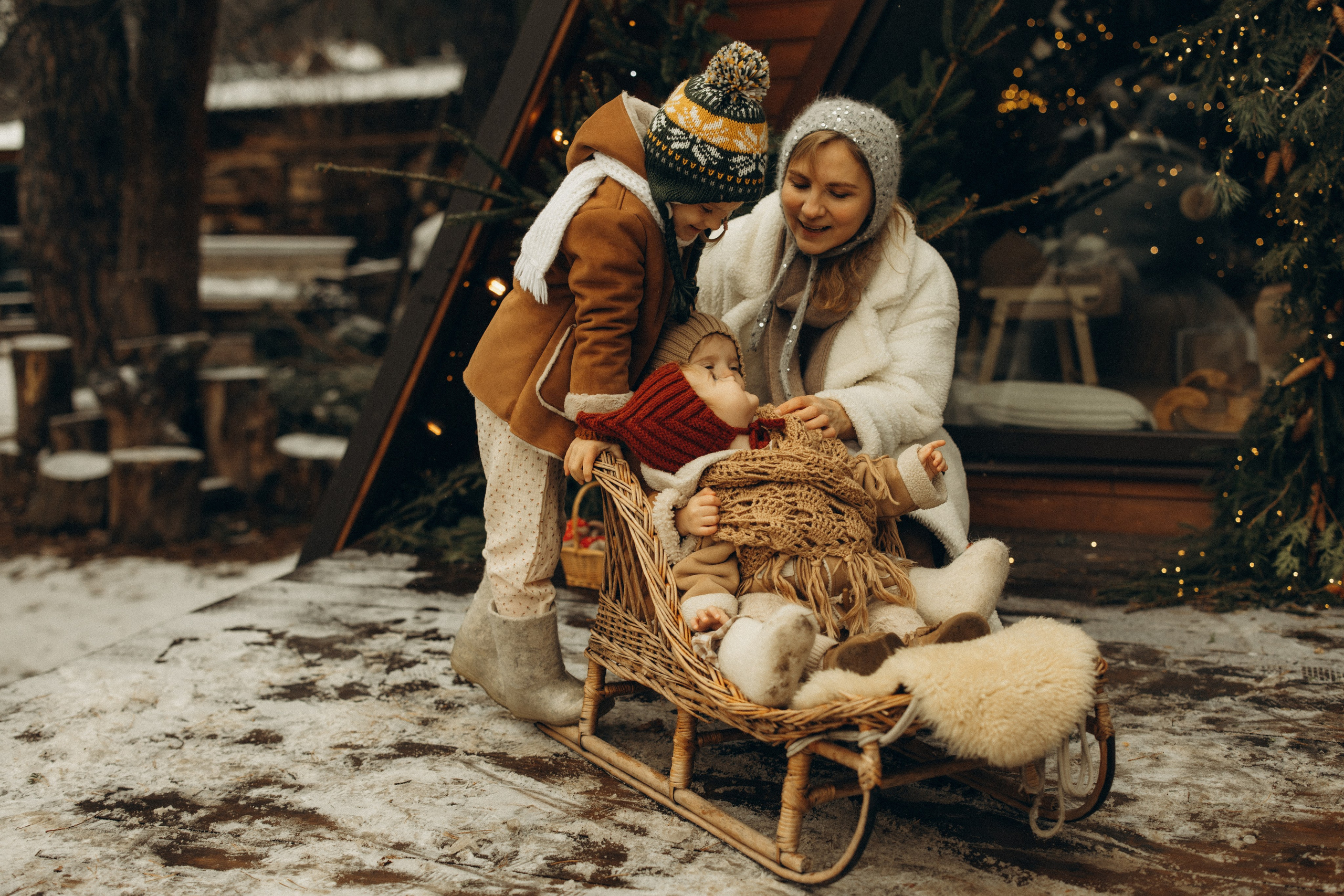 Ира, Дуня, Агуся, Маша. Семейный фотограф Оля Гладченко