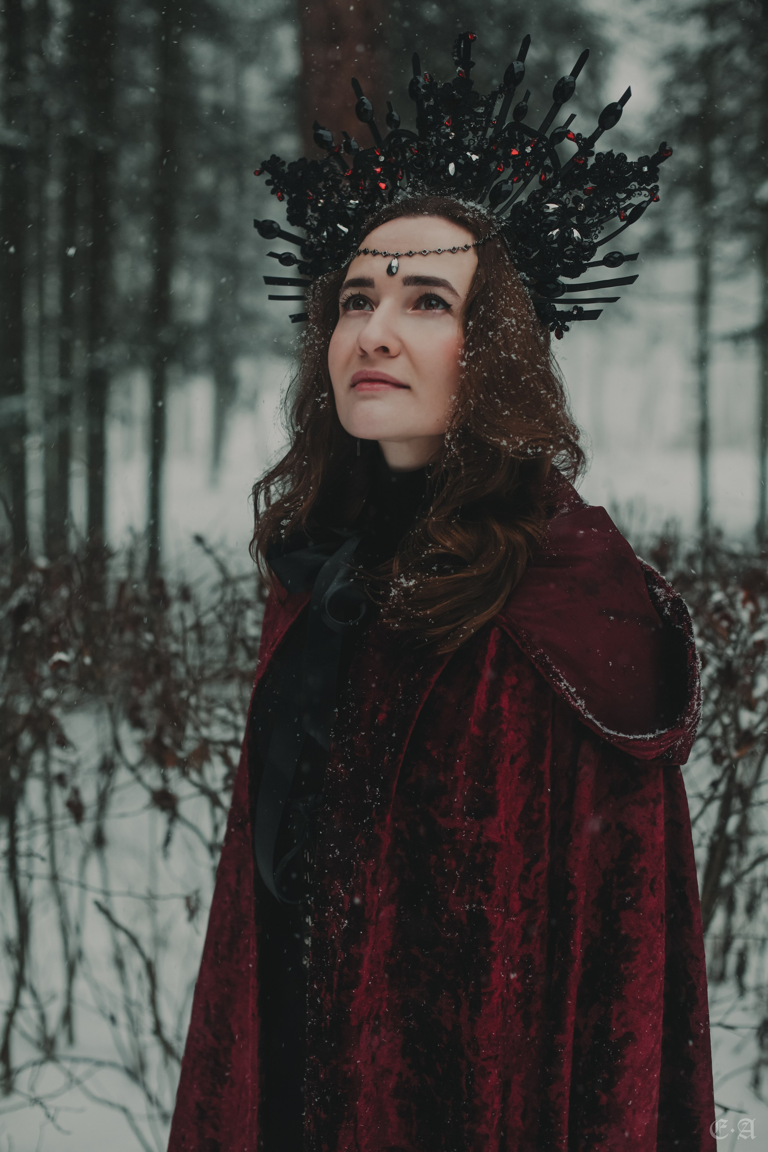 Зимняя сказка для Witch Light. Фотограф Ellairen