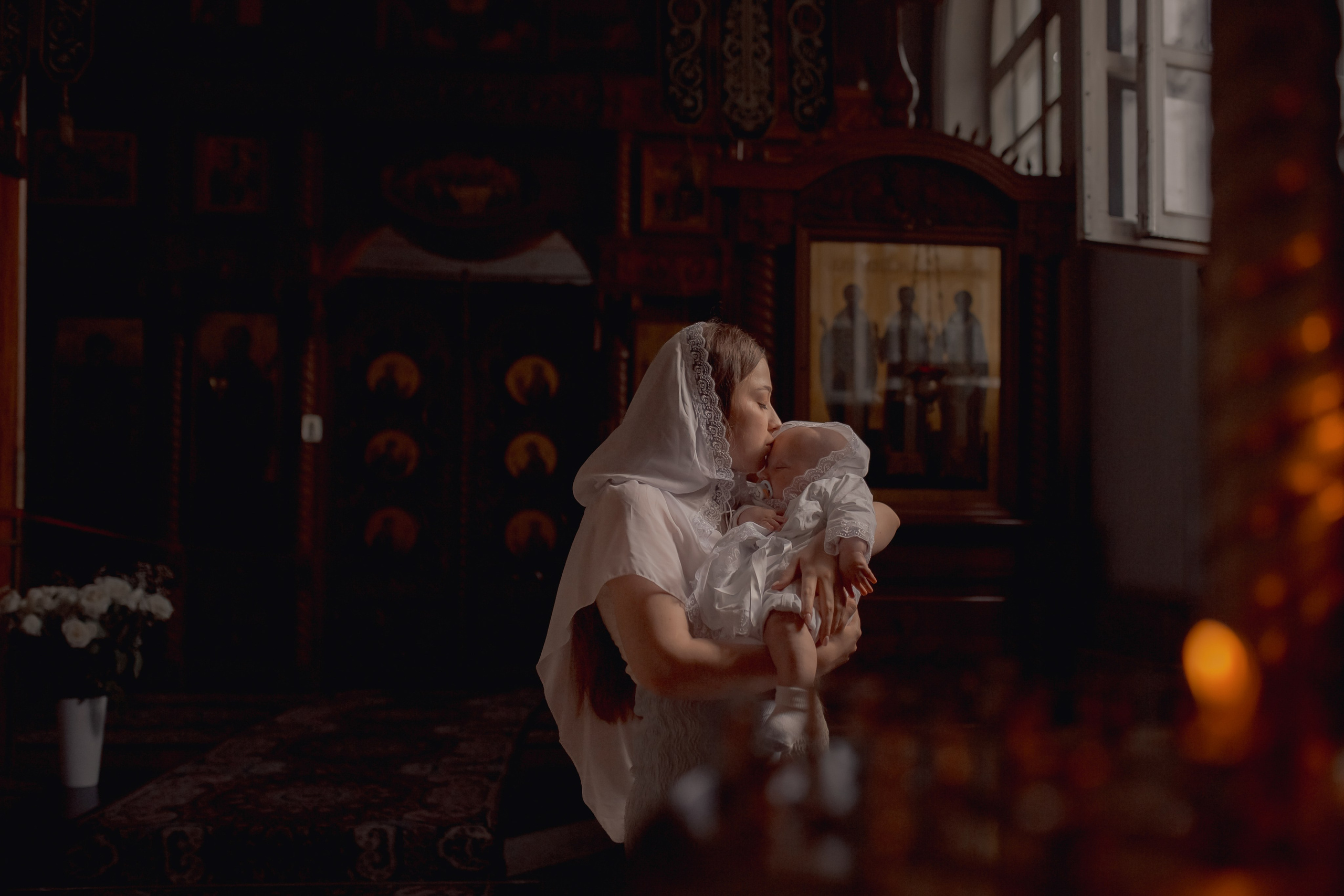 Крещение Мирана. Фотограф на Крещение и Венчание в Ташкенте