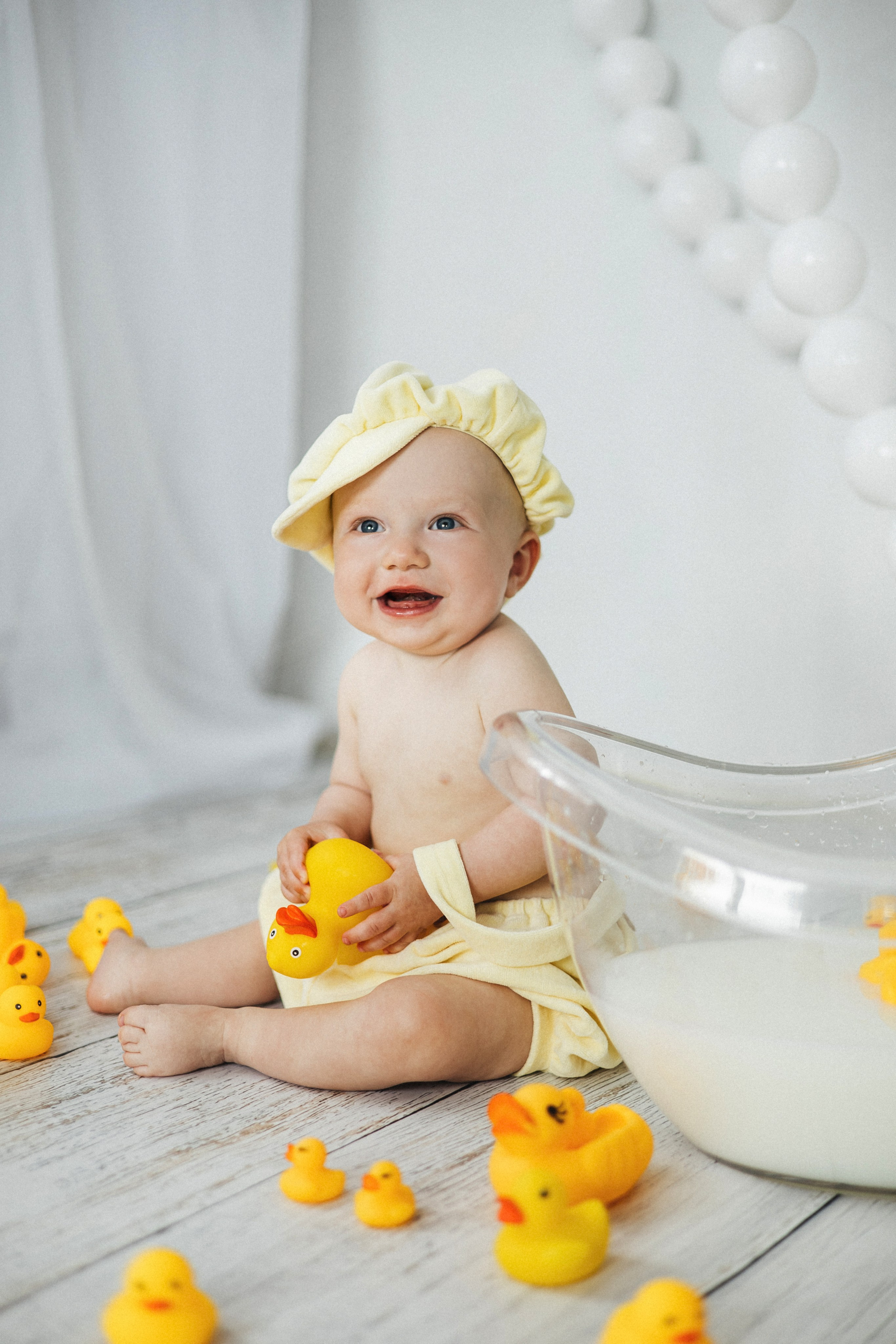 Молочные ванны. Фотограф новорождённых Екатерина Боброва. Ульяновск