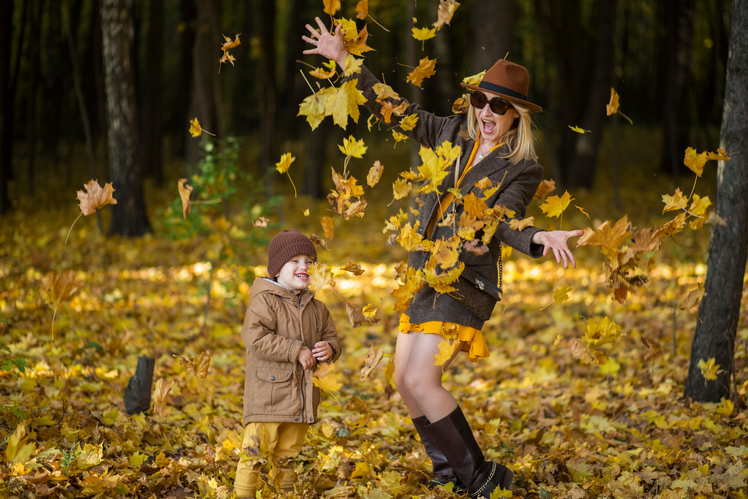 Осенние истории. Семейный и детский фотограф в Москве и МО — Александра