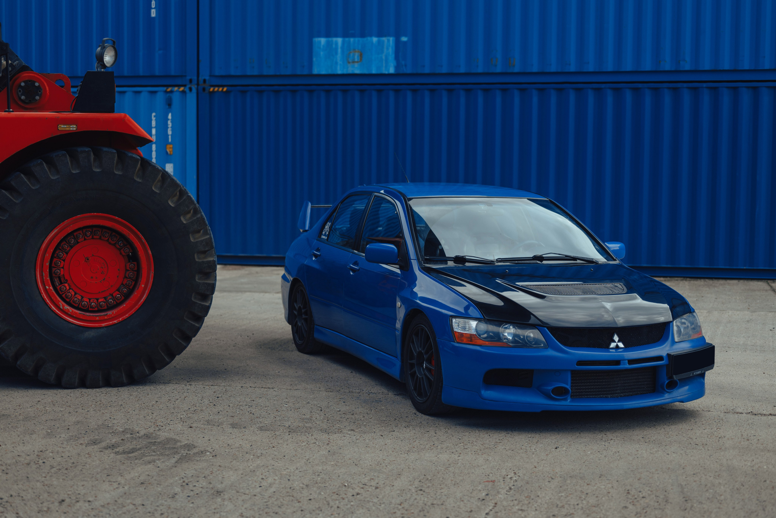 Mitsubishi Lancer Evo VIII. DeLorein