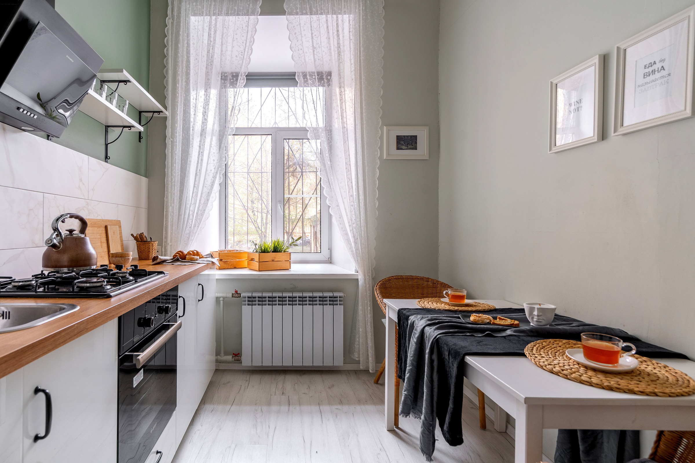 Предпродажная подготовка и фотосессия квартиры на Чайковского