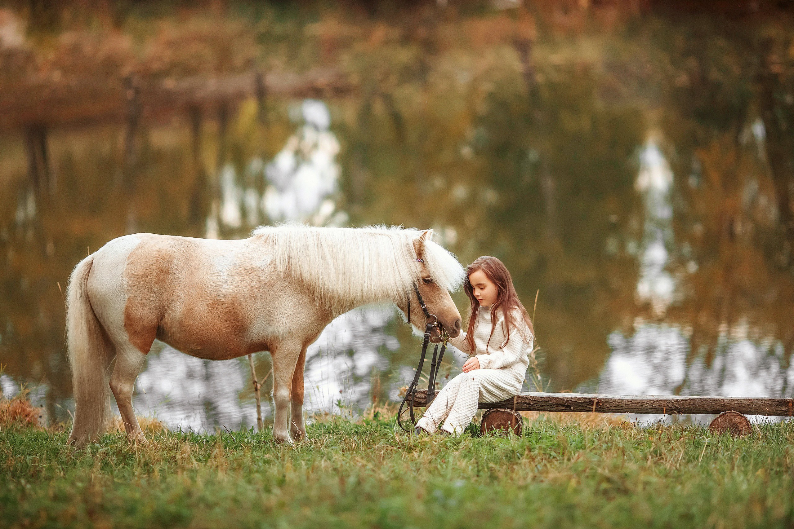 С конем. Сказочный фотограф фотопроекты фототуры в Новосибирске и на Алтае