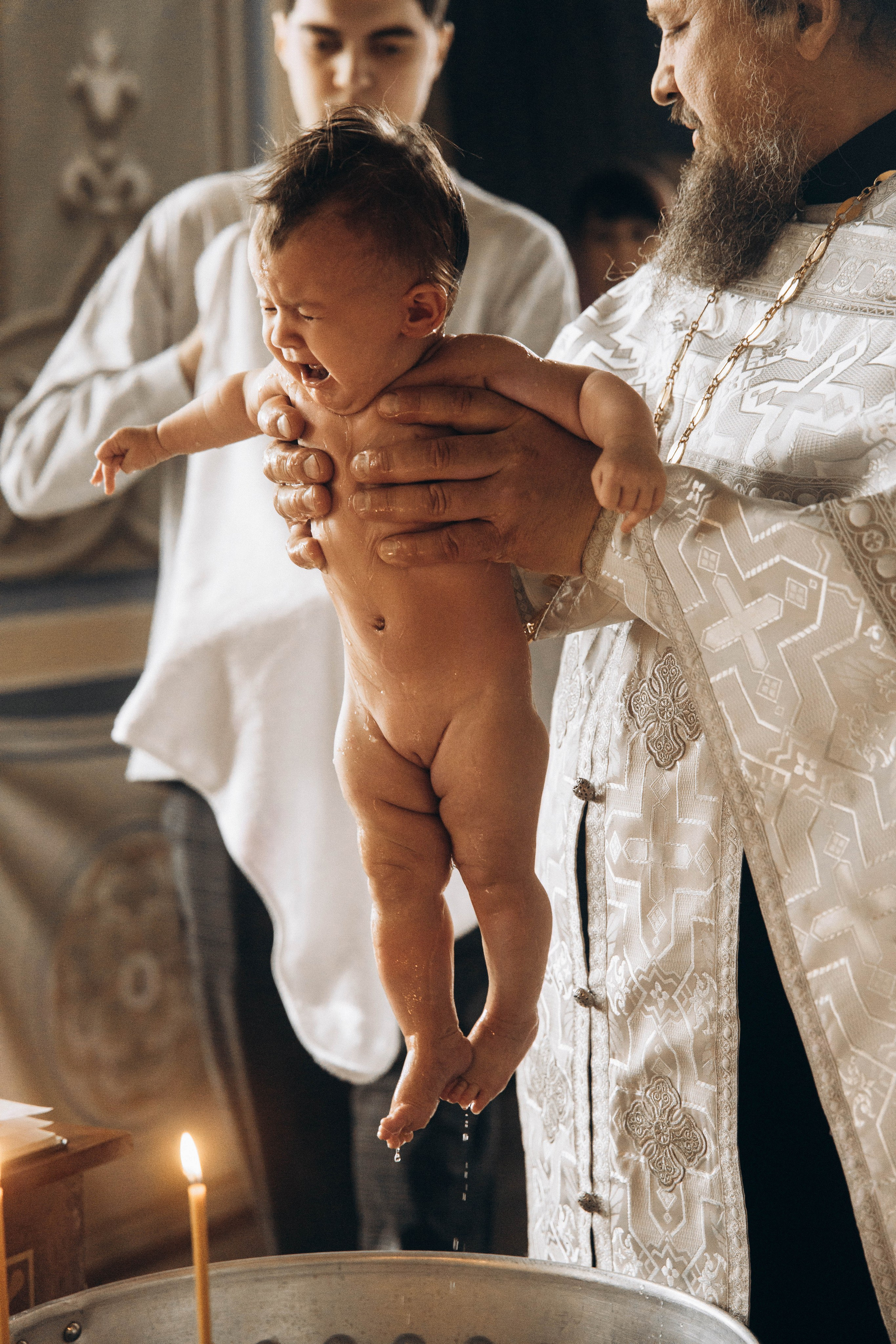 КРЕЩЕНИЕ. Фотосессия новорожденных в Москве и Московской области