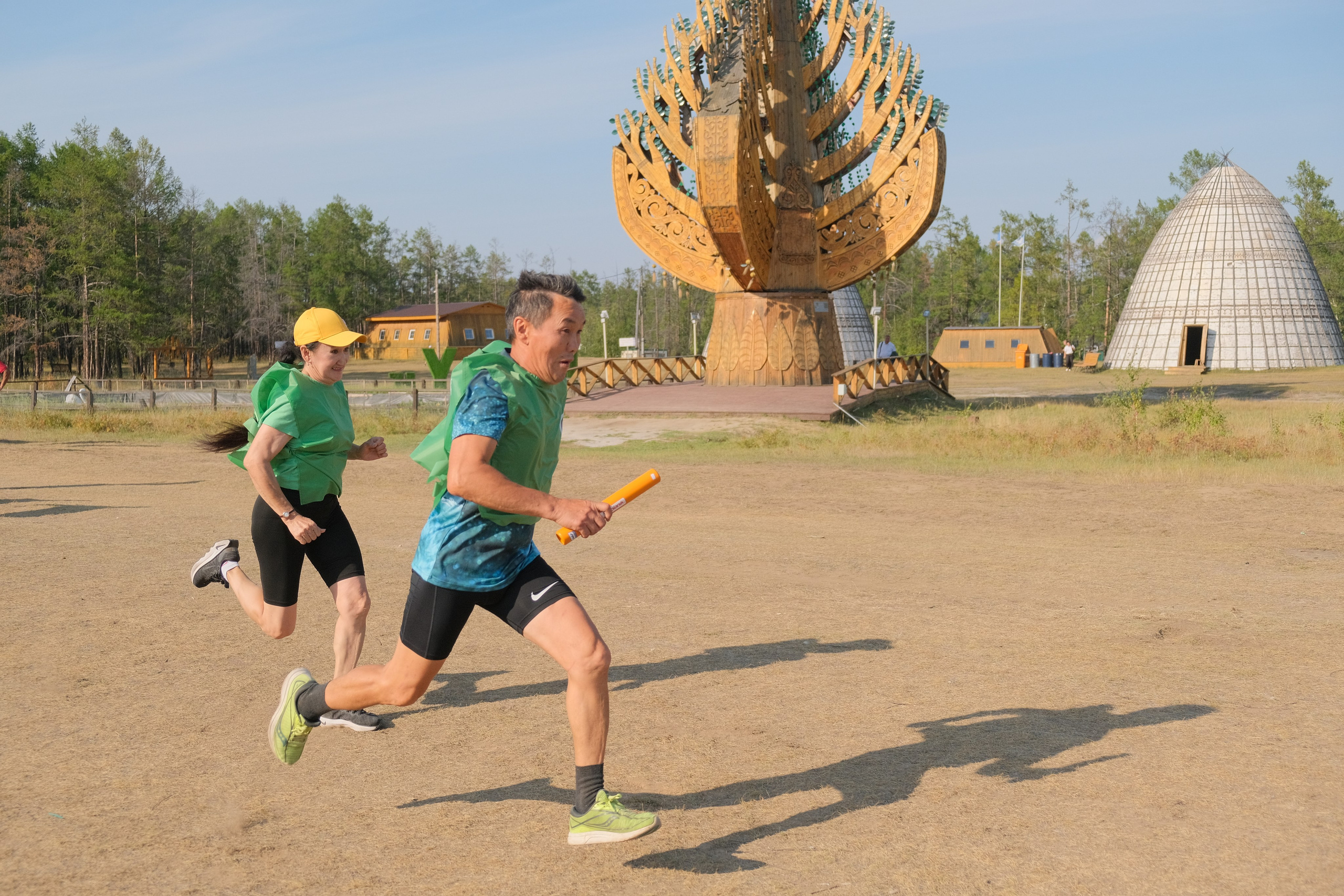 Фестиваль культуры и спорта выпускников школ. Репортажная фотография о культуре в Якутии