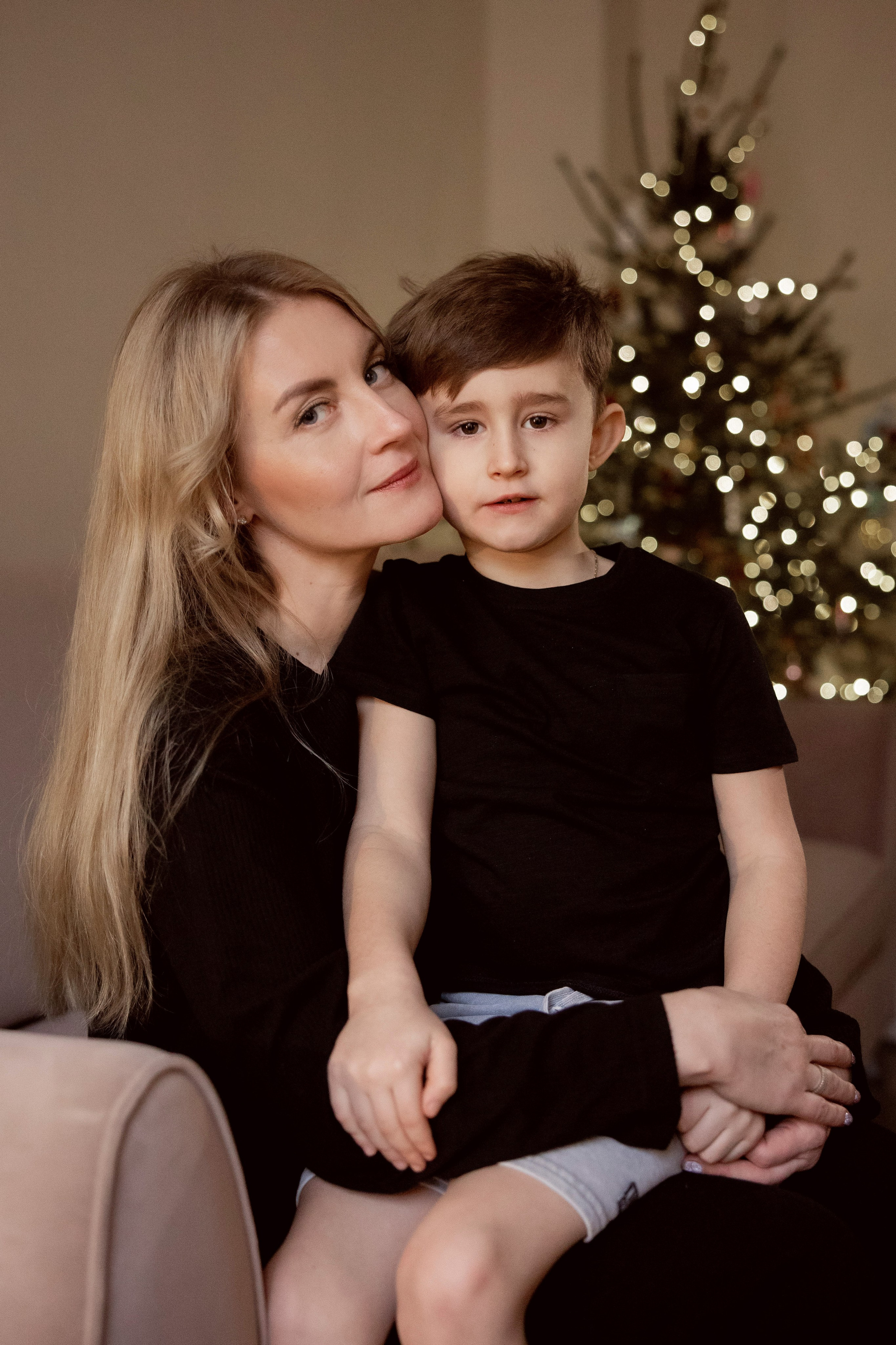 Домашняя новогодняя для Юлии. Семейный фотограф в Москве