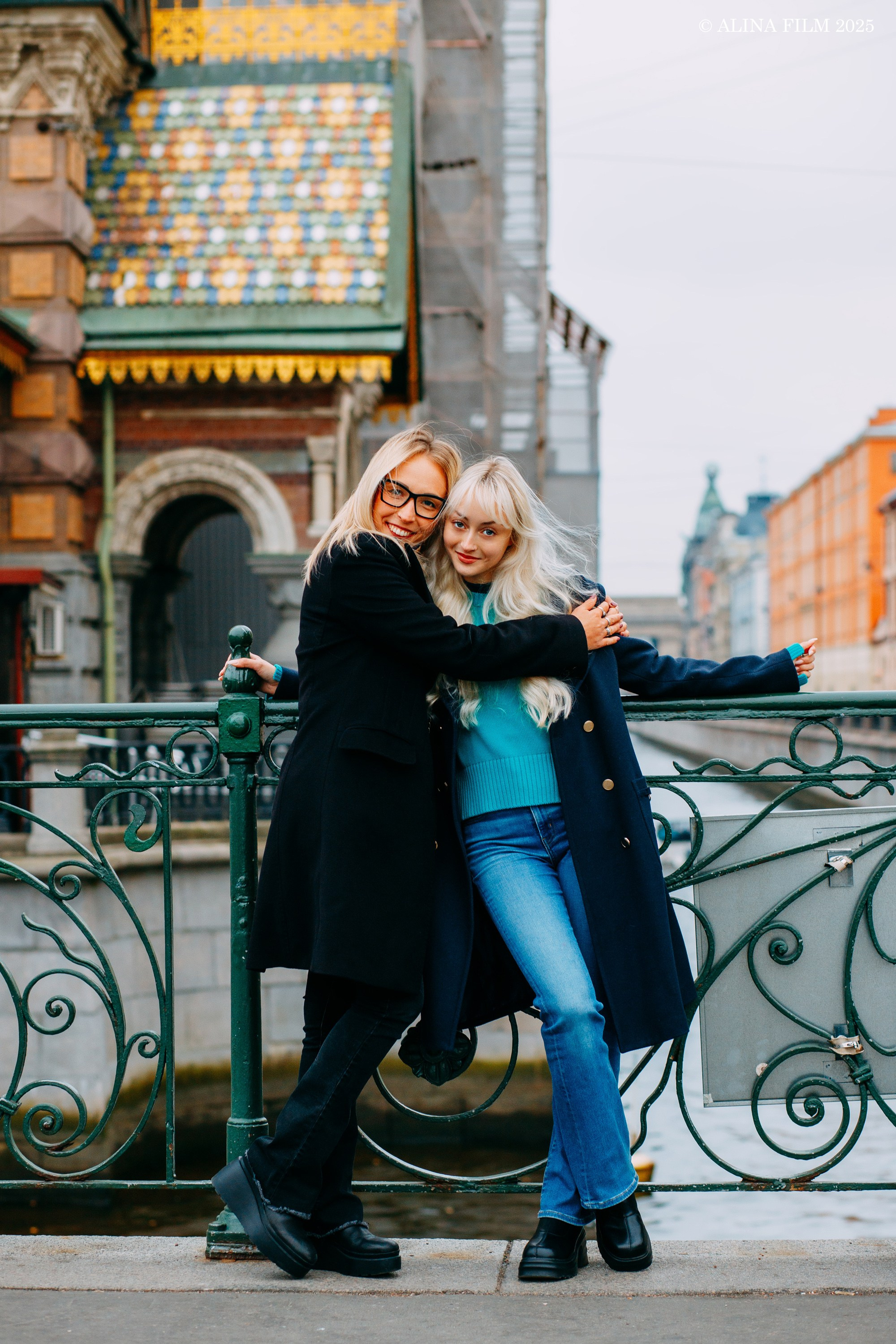 Приключение итальянок в России. Фотограф в Санкт-Петербурге Alina Film
