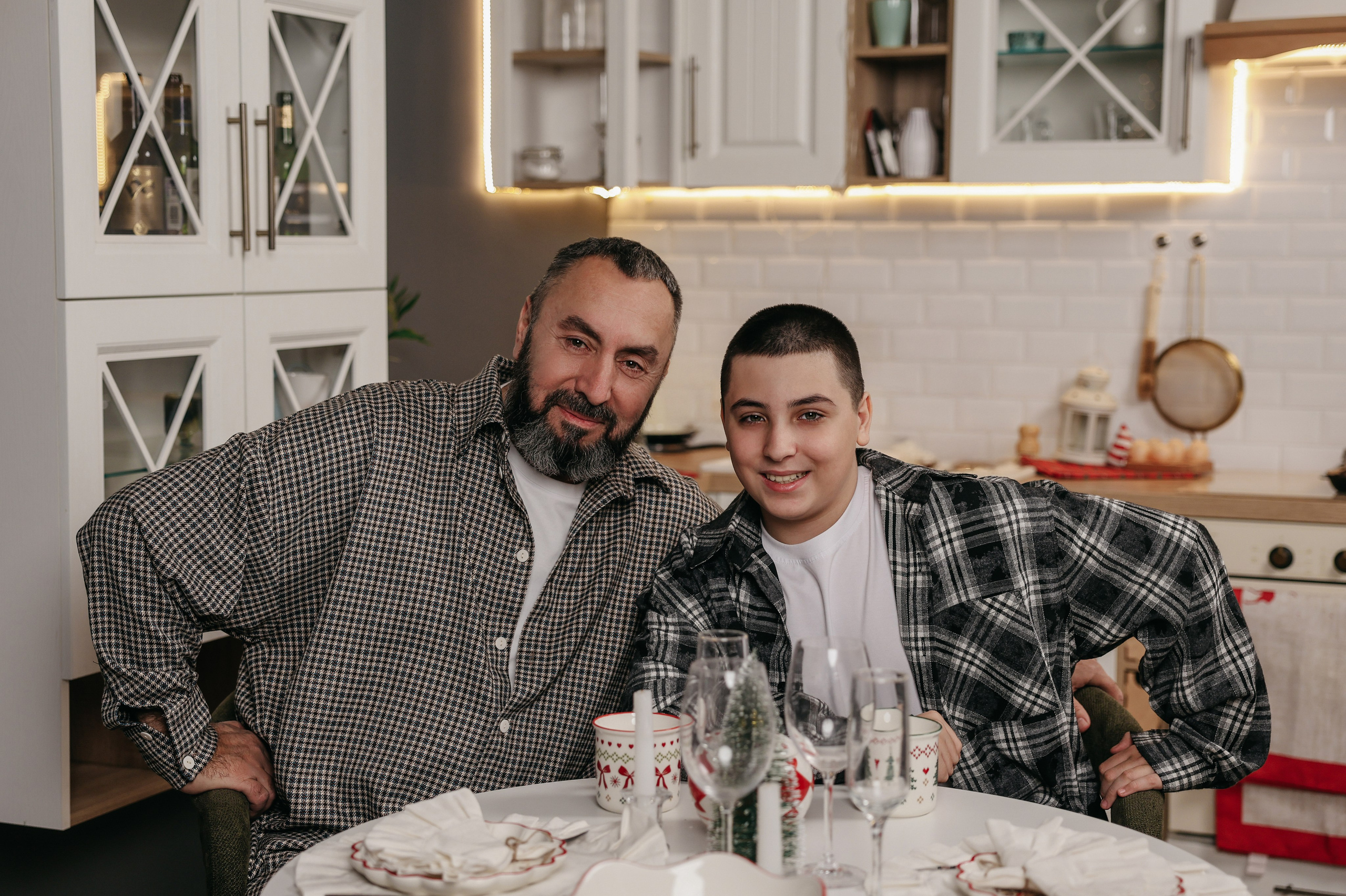 Семейная новогодняя фотосессия. Свадебный и семейный фотограф в Ростове-на-Дону Марианна Хахладжева