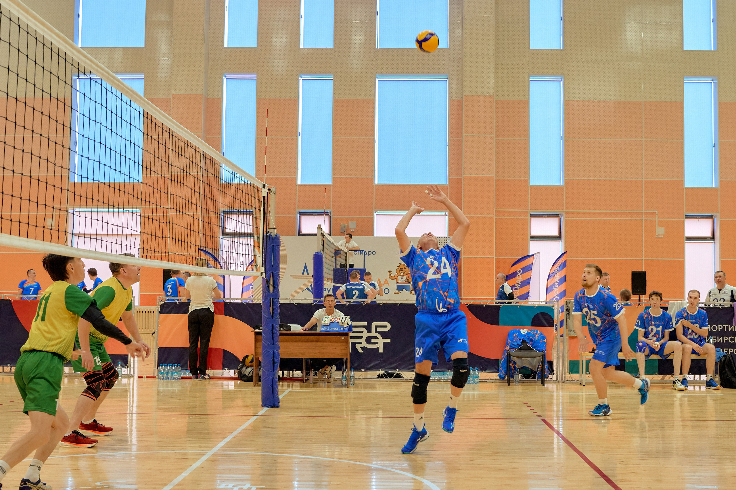 Спартакиада Группы РУСГИДРО | Волейбол. Александр Сазонов Красноярск