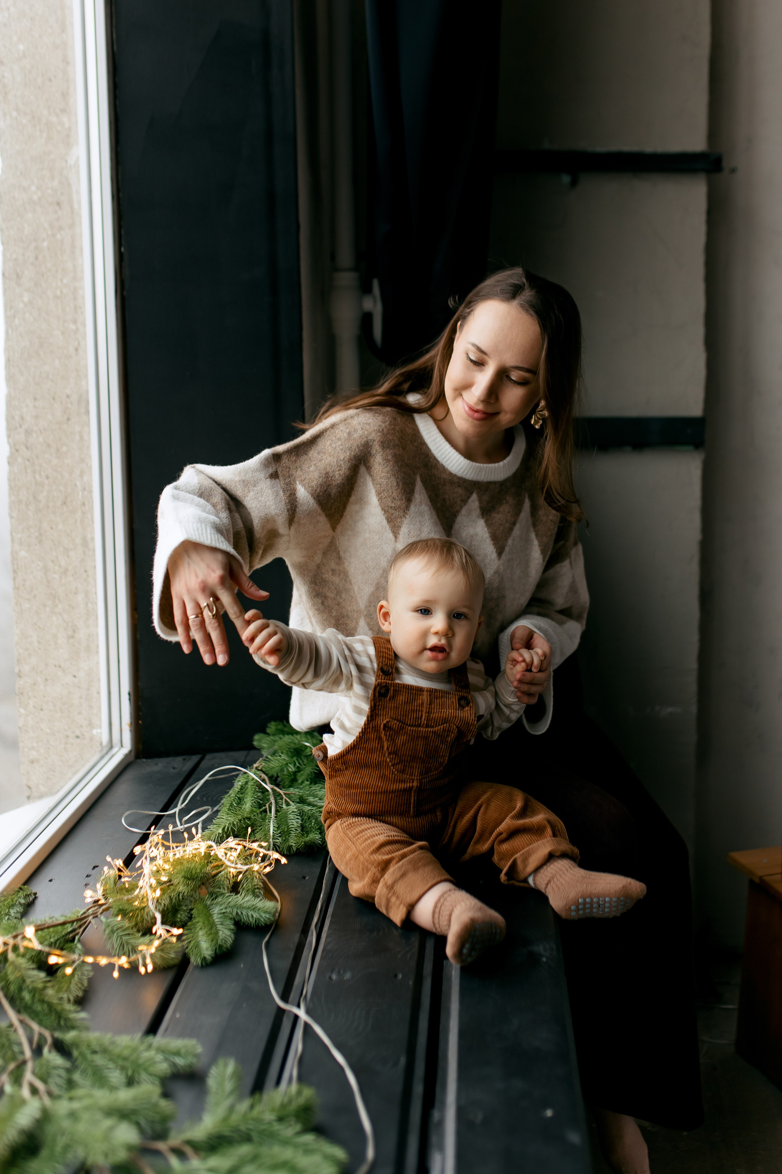 Новый год в уютной студии. Свадебный и портретный фотограф — Мария Костина