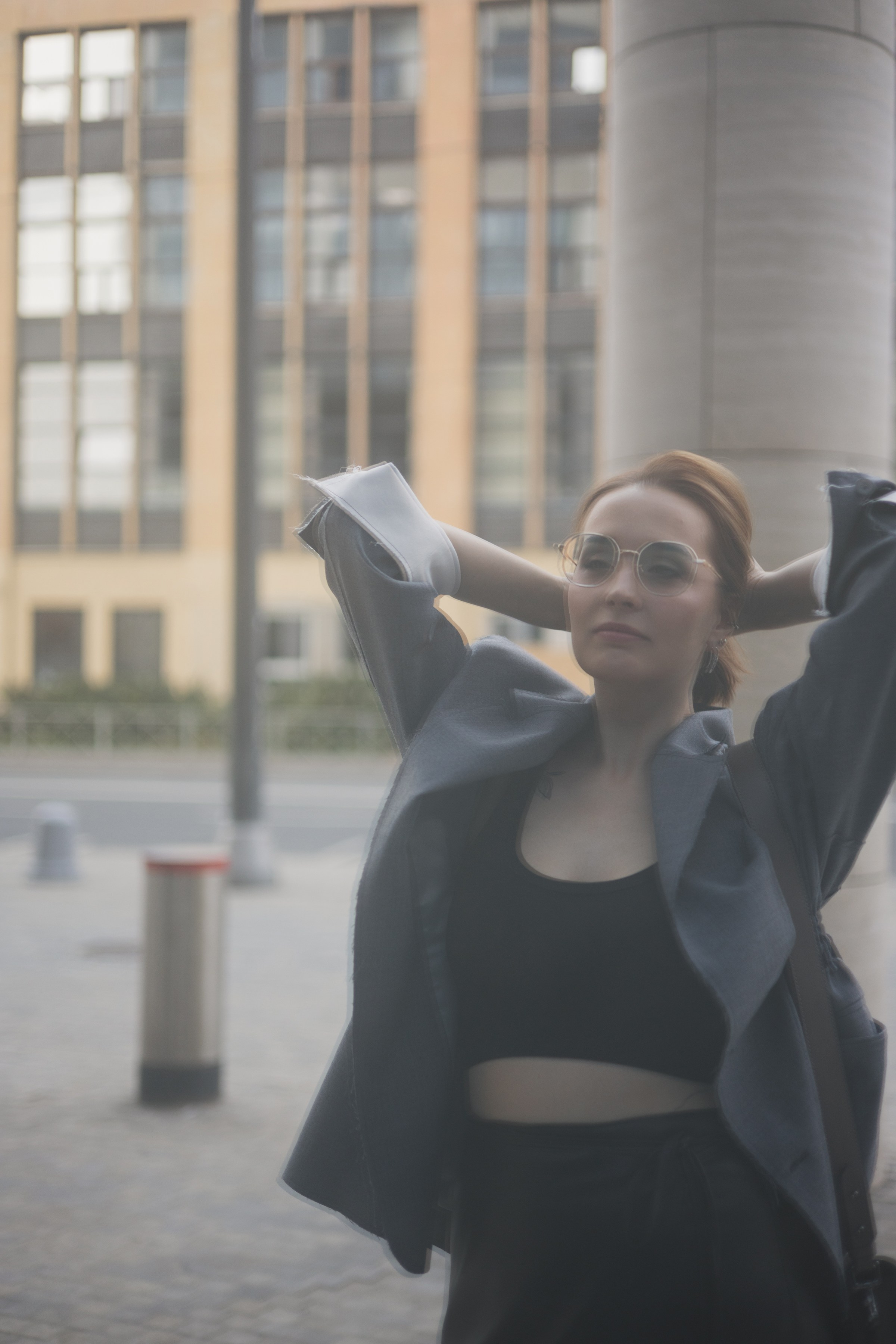 Прогулочная фотосессия. Портретный фотограф СПб, женский фотограф, минимализм и эстетика