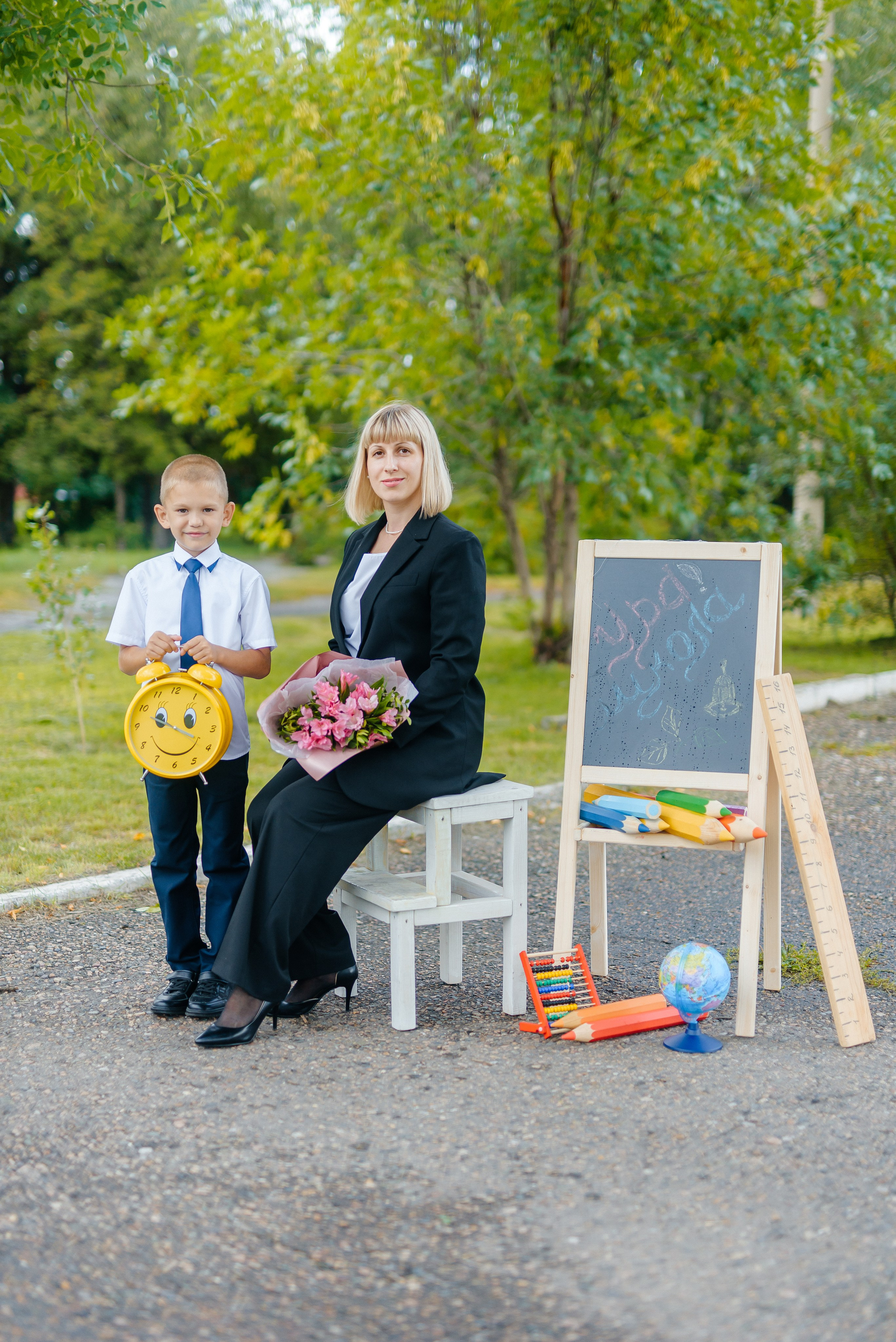 Фотопроект «Здравствуй, школа» (для классов). Семейный фотограф в Барнауле
