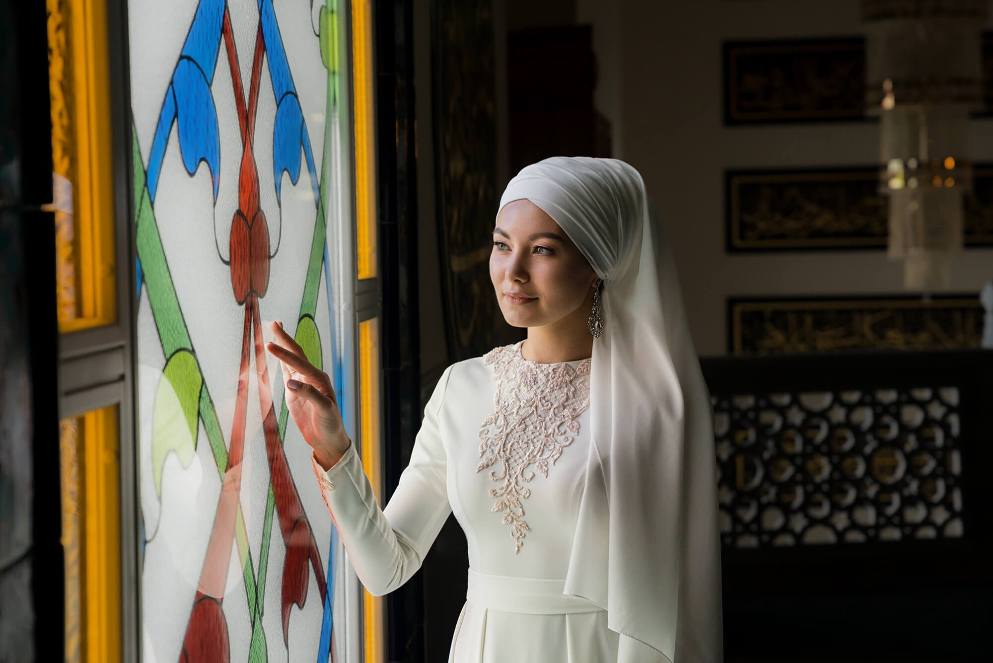 Никах Рината и Динары. Стилист, видеограф, фотограф на никах и свадьбу в Москве, Лейла Влад nikahmsk