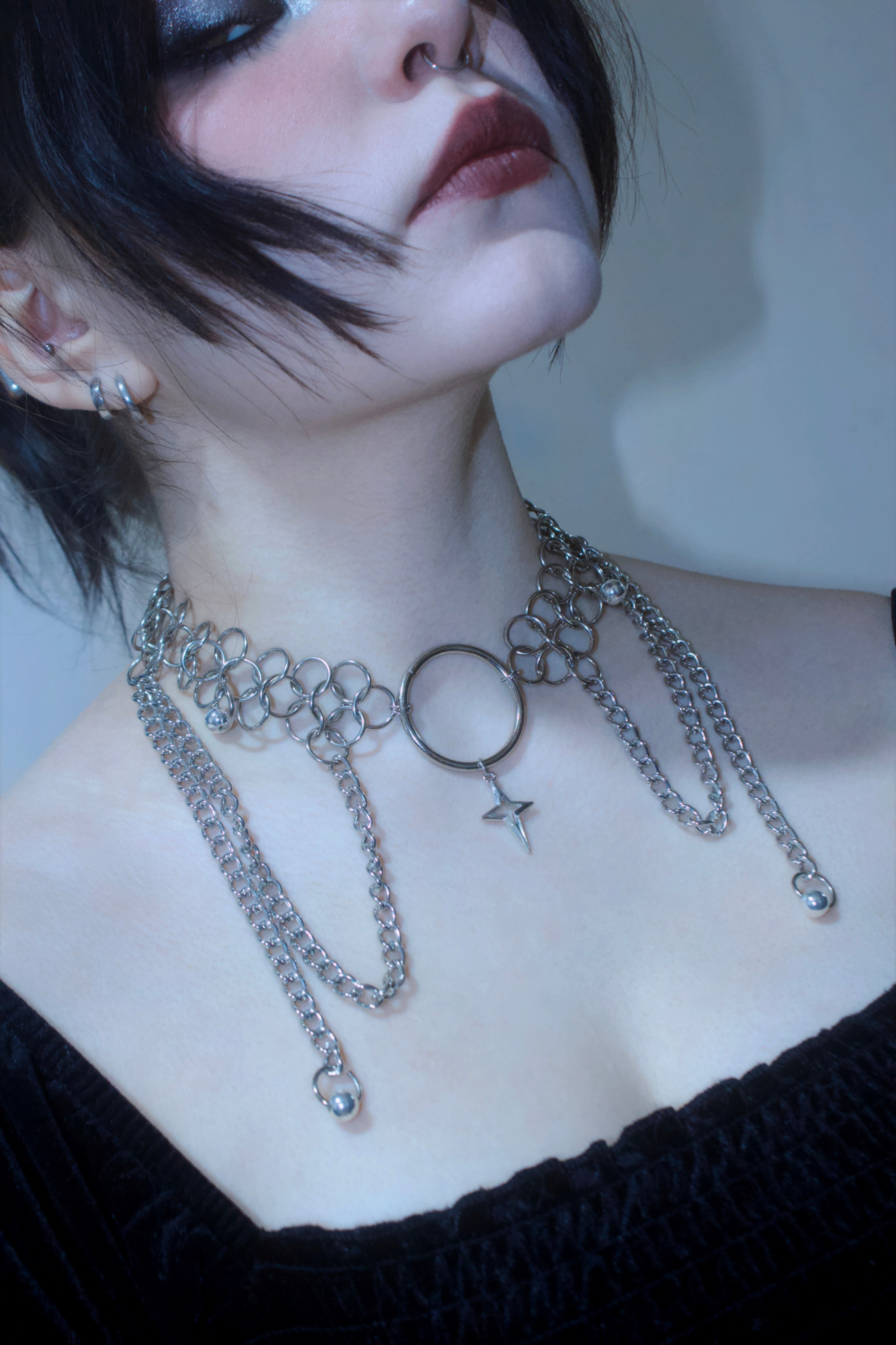 Чокеры из кольчуги. Украшения из кольчуги в Москве Соня Спросонья