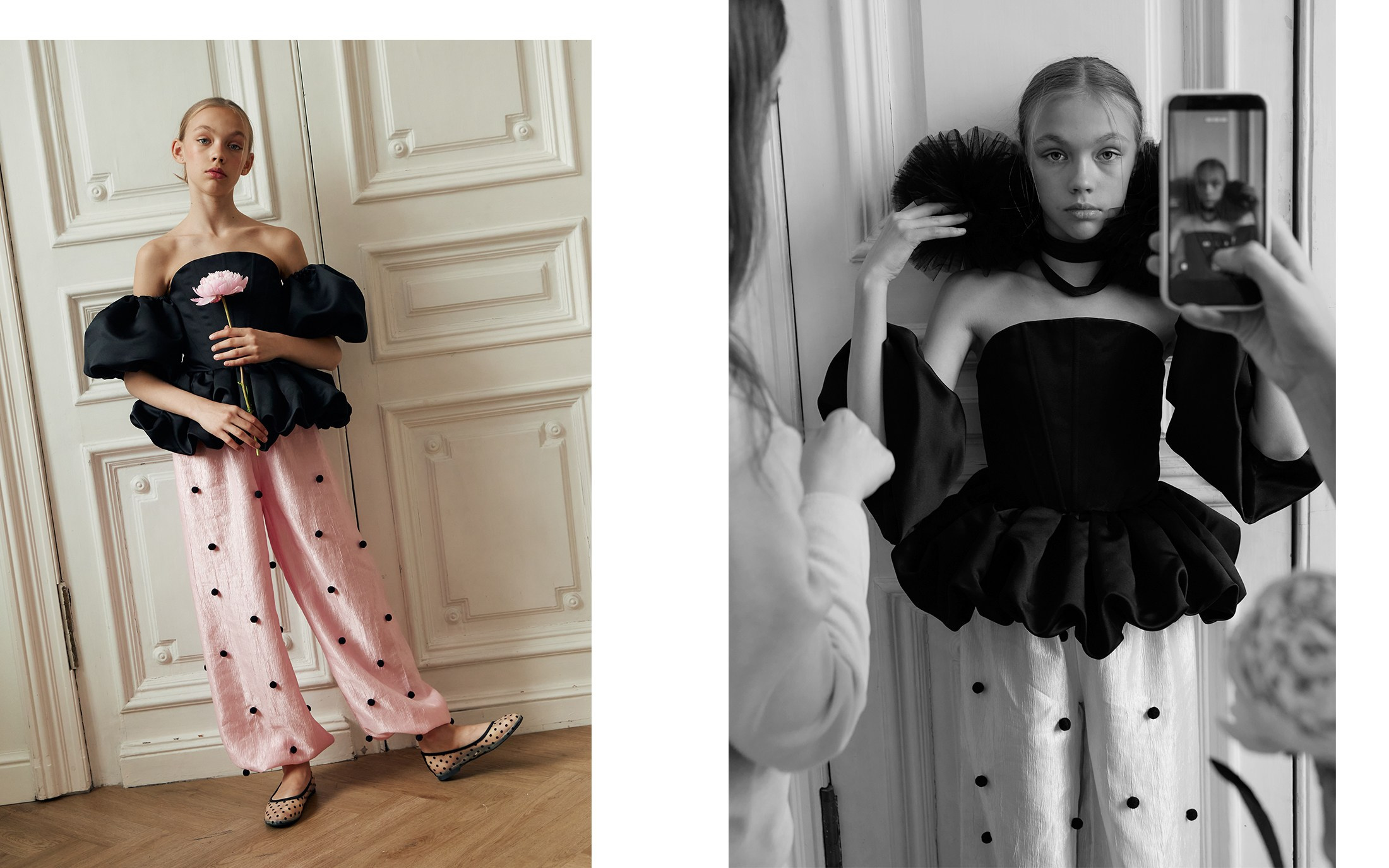 Peony съемка для бренда детской одежды. Фотограф в Санкт-Петербурге и Москве