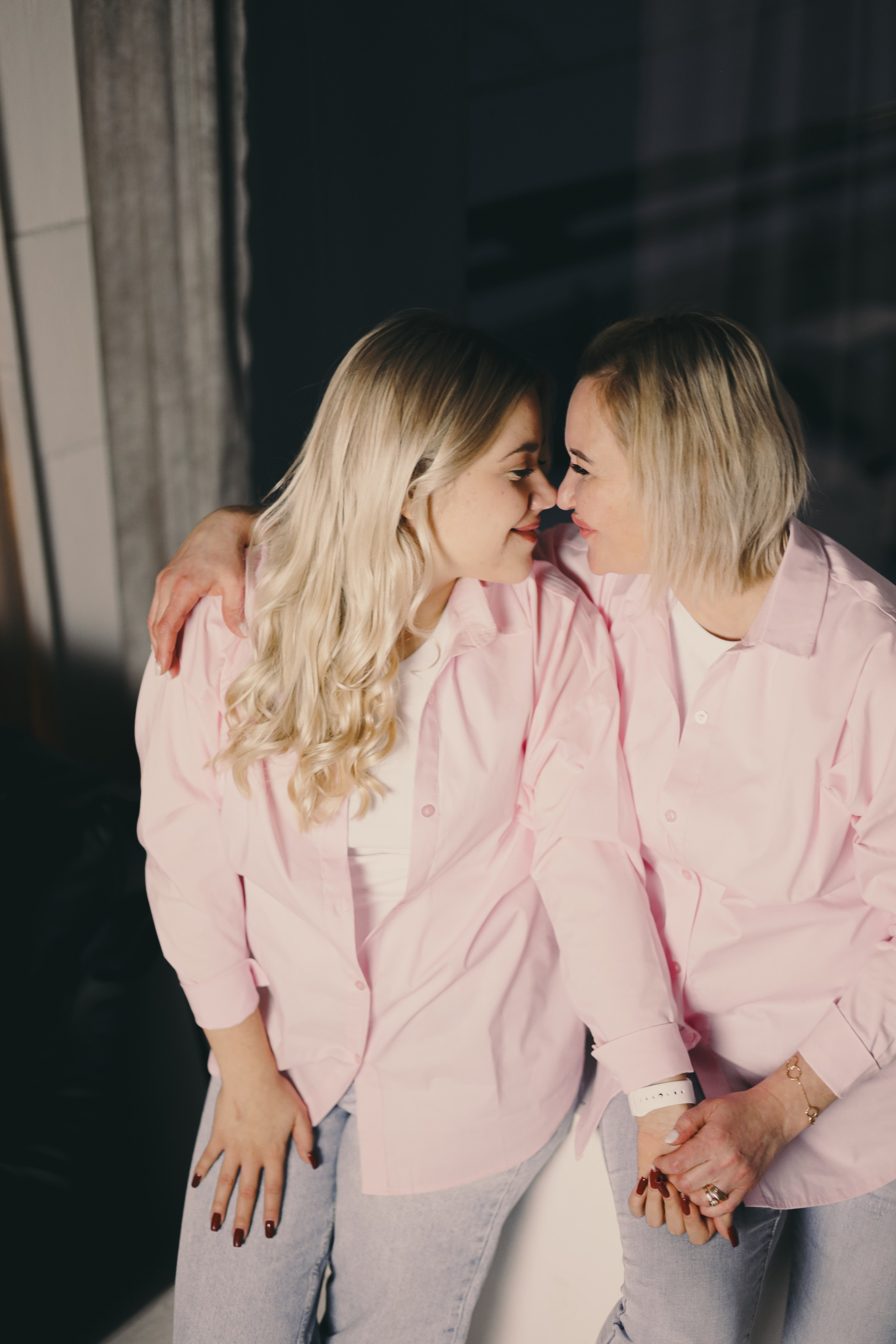 Саша и ее мама. Фотограф Мария Лаенко