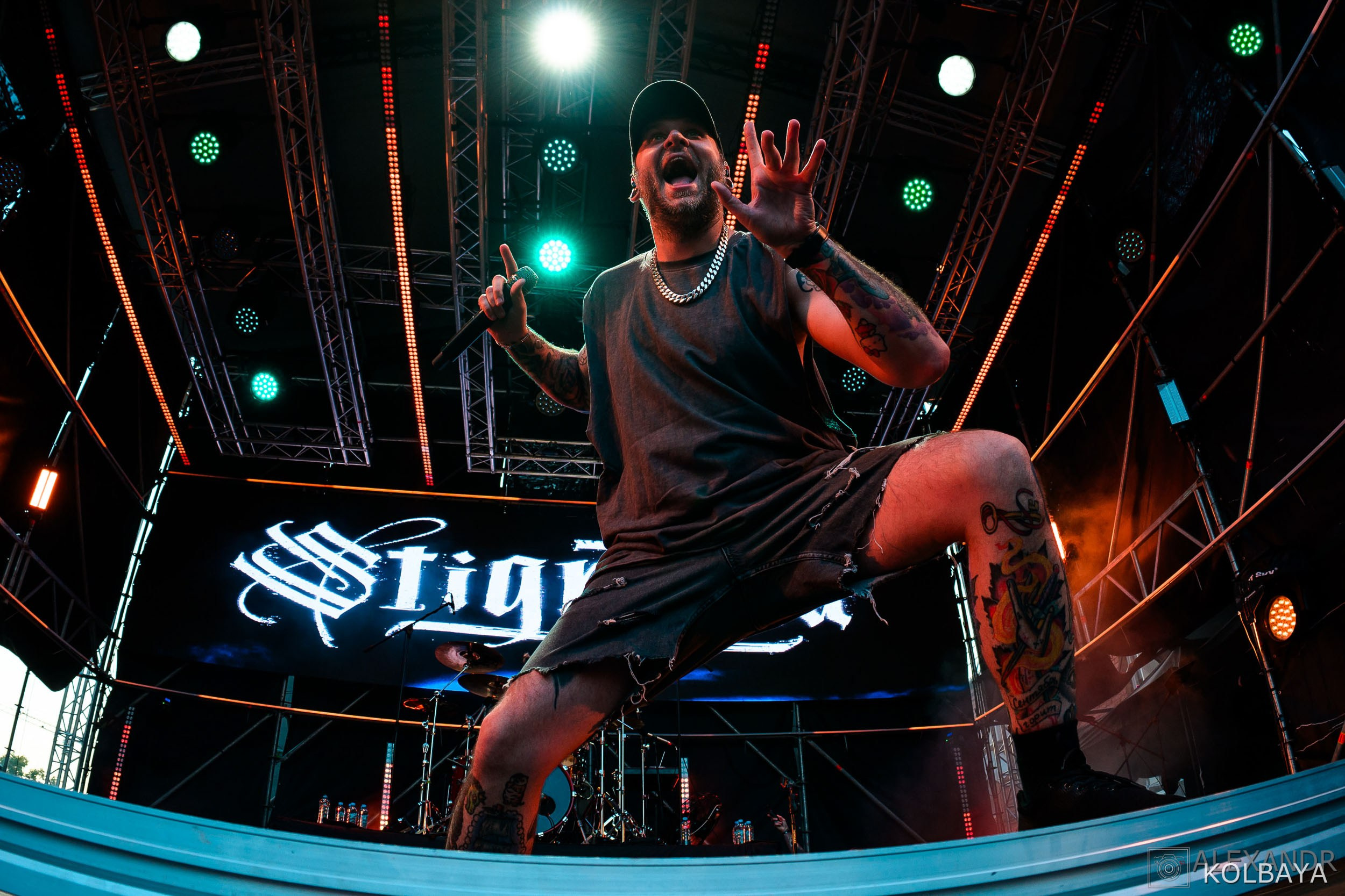 Концерт Stigmata на Red Summer (09.07.2025). Концертный и театральный репортажный фотограф в Москве Александр Колбая