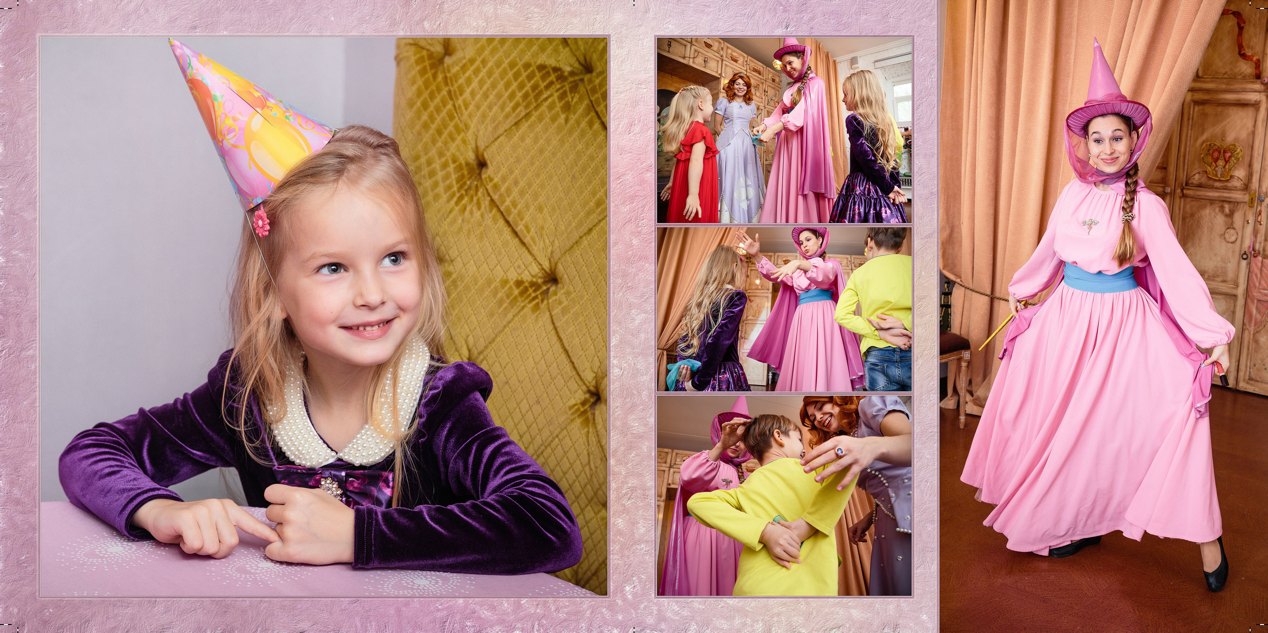 фотографии из фотокниги с детского клуба Домик Алисы