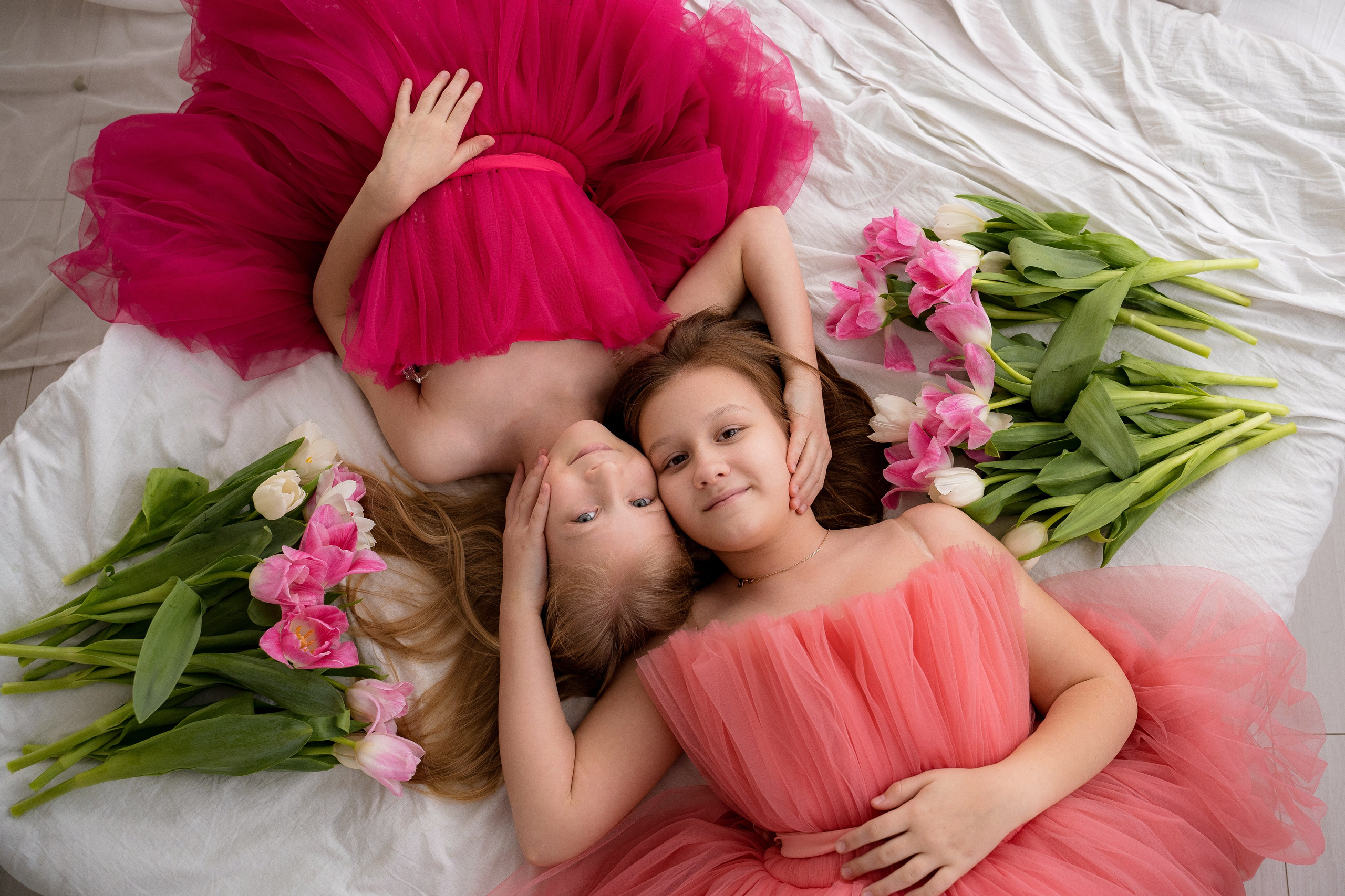 Тюльпановое настроение. Фотостудия Малина в городе Улан-Удэ. Фотограф Ирина Жарникова