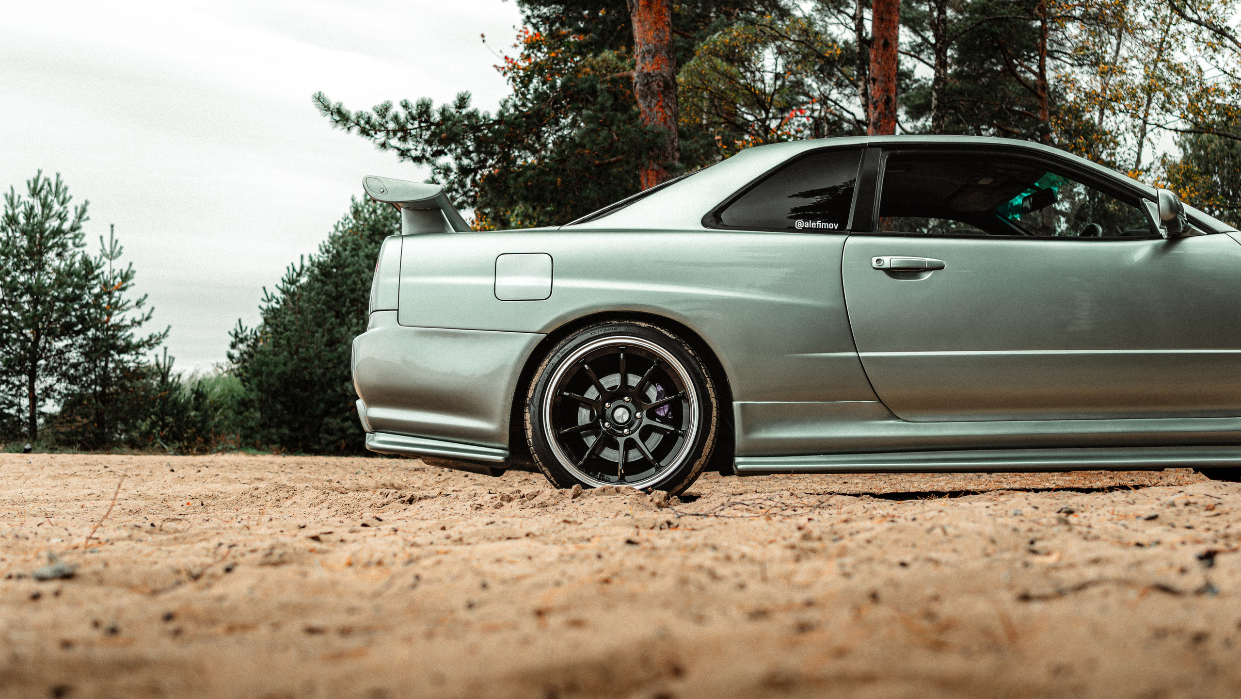 Nissan skyline R34. Valya Fleks