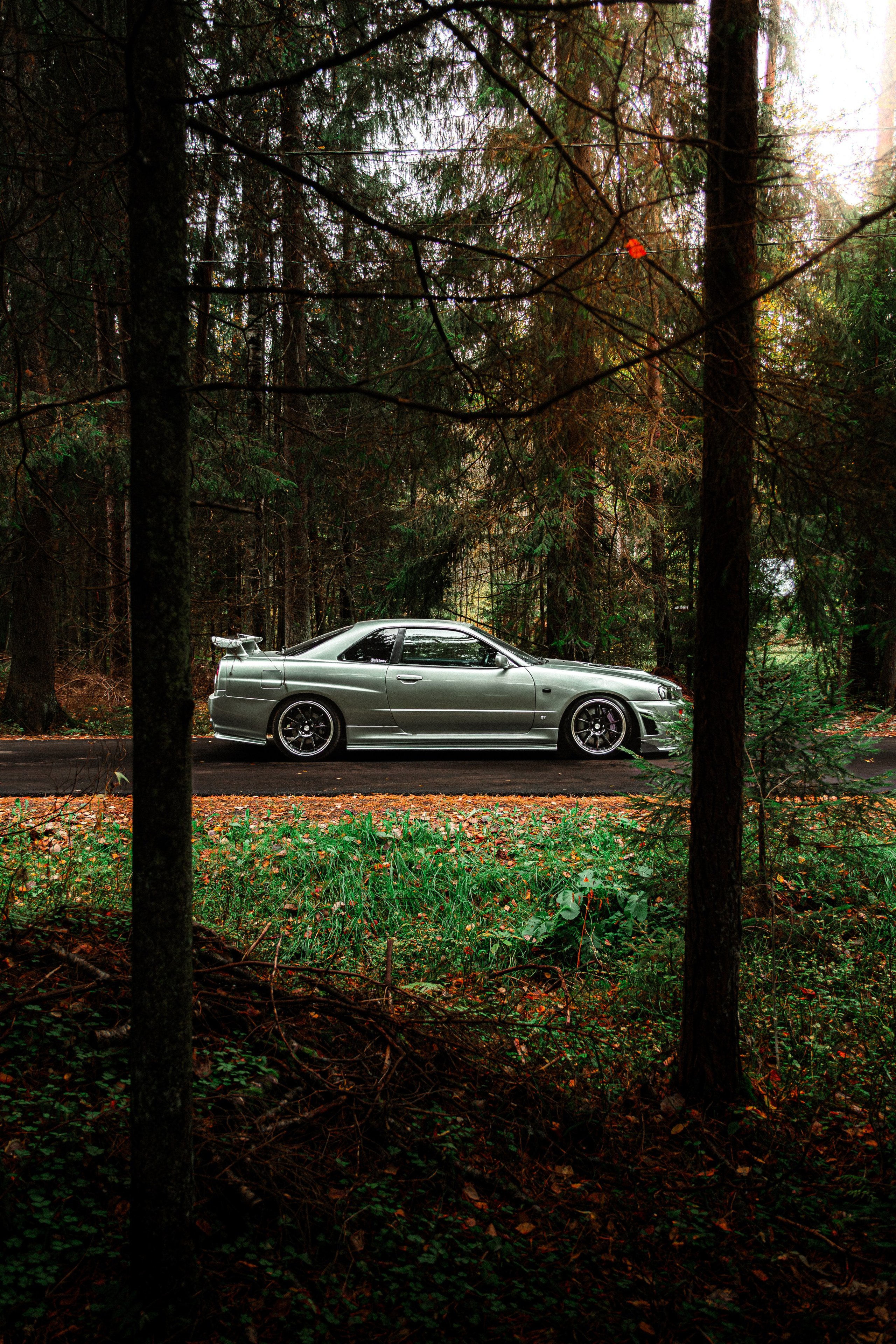 Nissan skyline R34. Valya Fleks