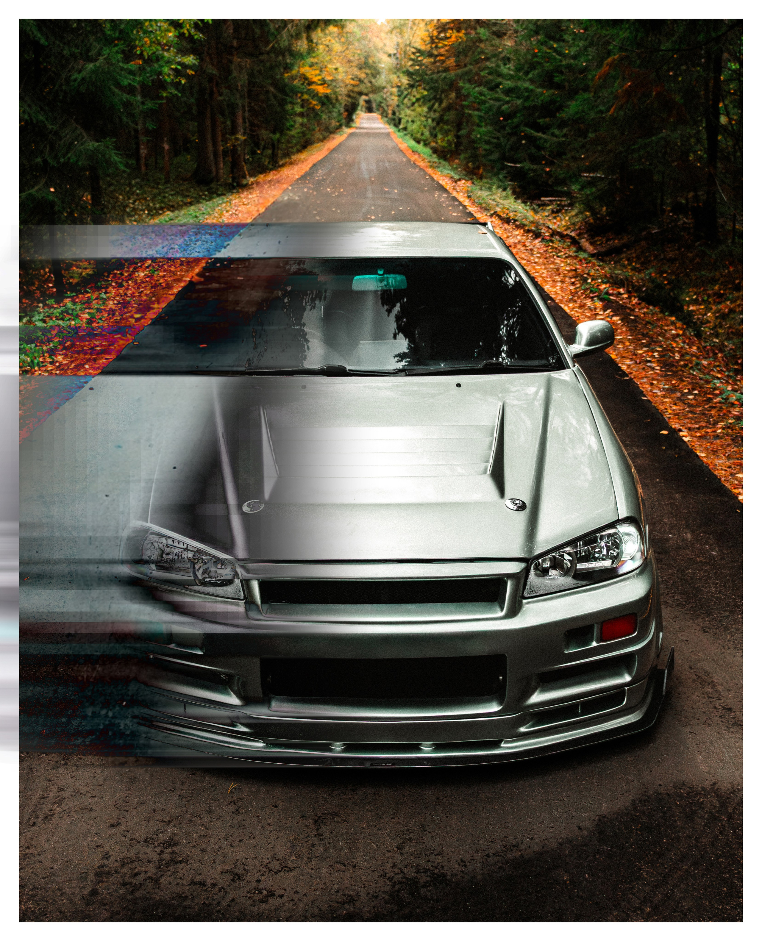 Nissan skyline R34. Valya Fleks