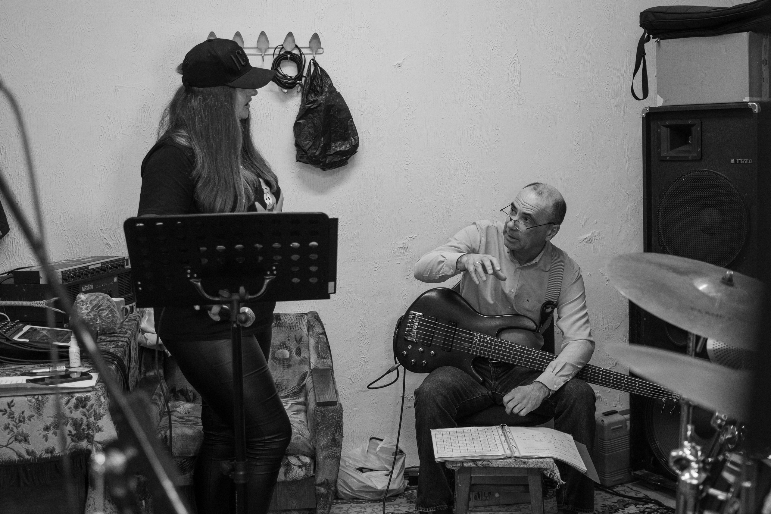 Репетиция. Группа «Патрик». Фотограф в Находке Сальникова Оксана