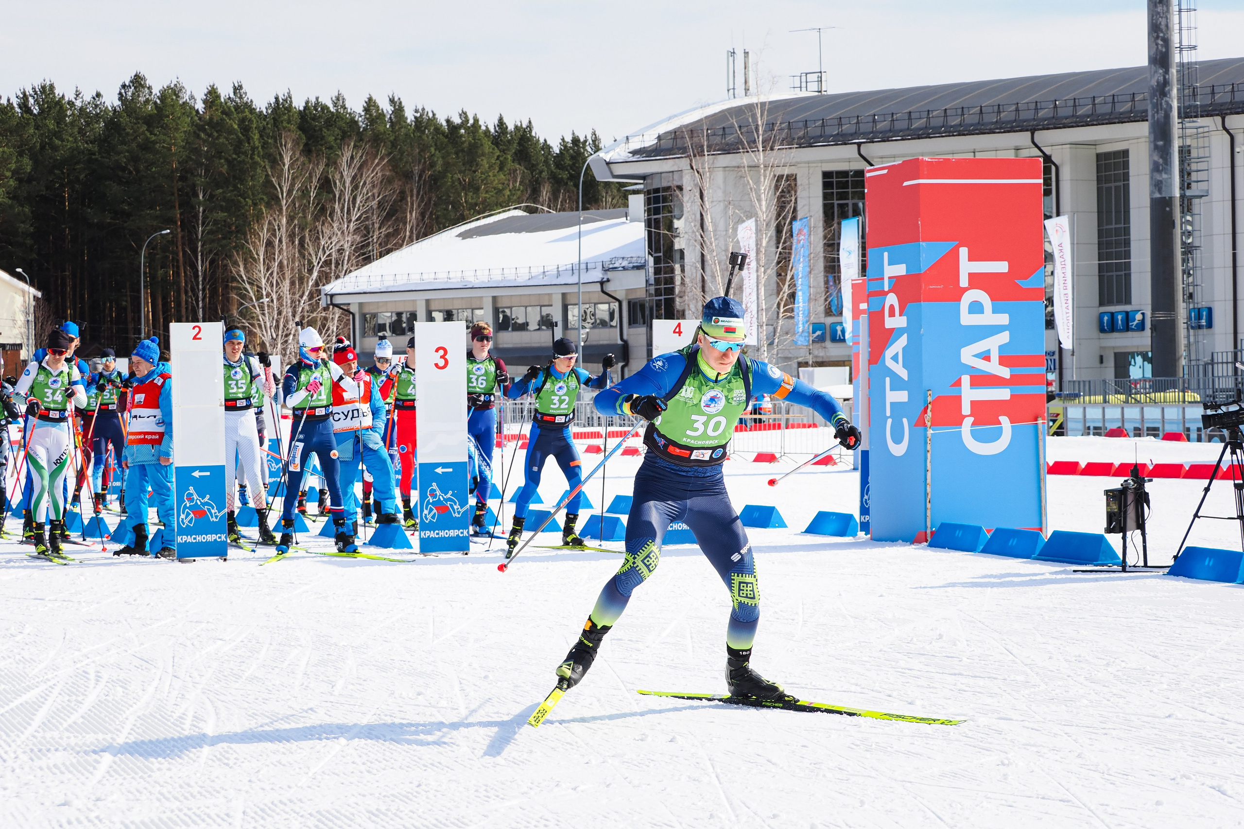 Биатлон / Первенство России. Репортажный фотограф Алексей Козьмин