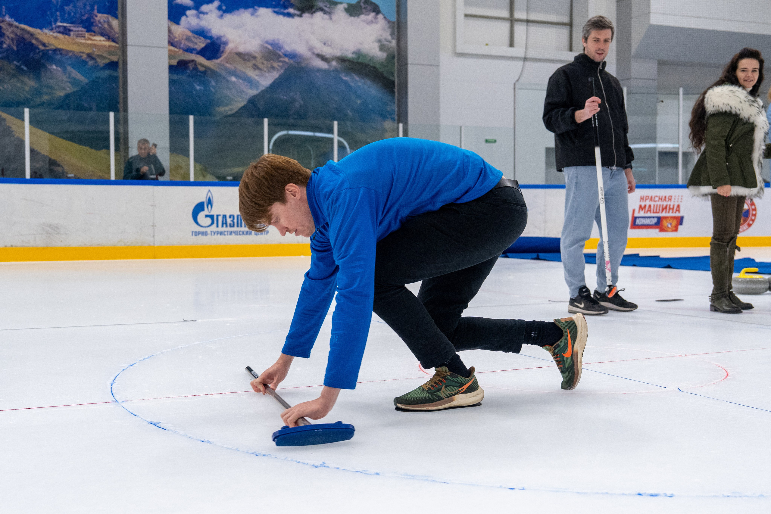 Керлинг для компании Р-Фарм. Репортажный фотограф в Красной Поляне и Сочи Павлюченко Екатерина