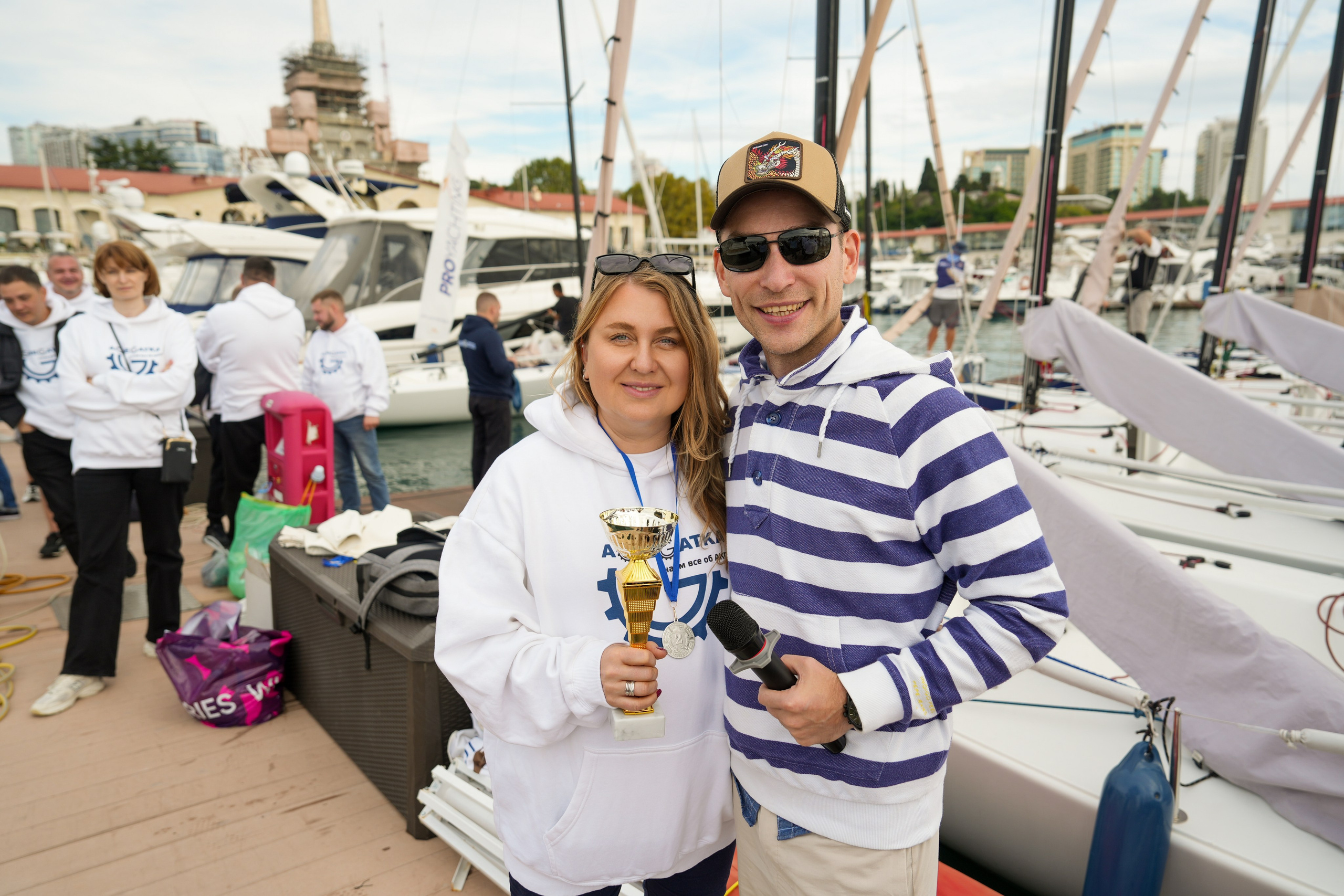Яхтенная регата для компании Агрегатка. Репортажный фотограф в Красной Поляне и Сочи Павлюченко Екатерина