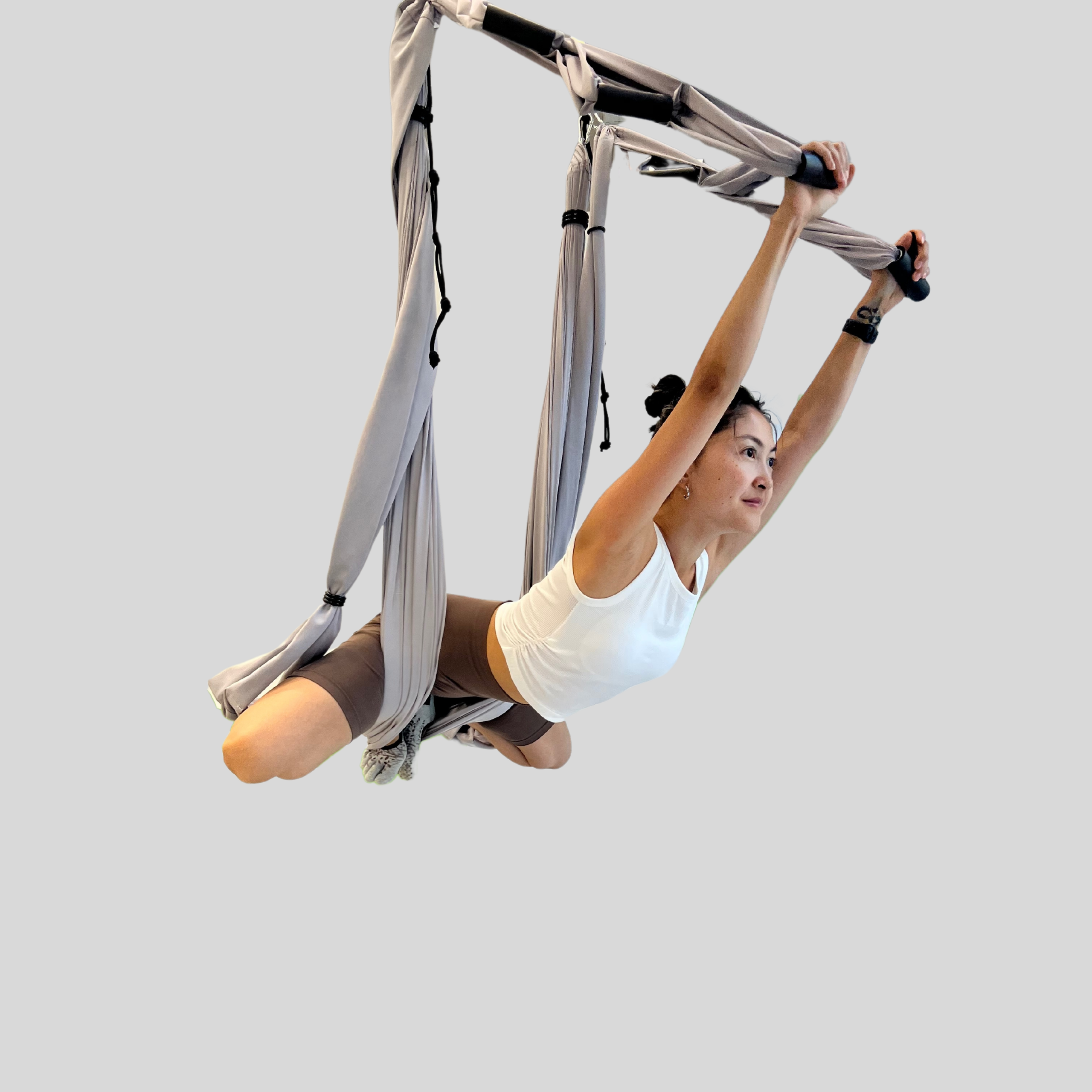 Флай йога, aerial yoga, аэро йога, связка в гамаке, позы в гамаке, aerial yoga exercise, fly yoga practice, fly yoga low, низкий гамак