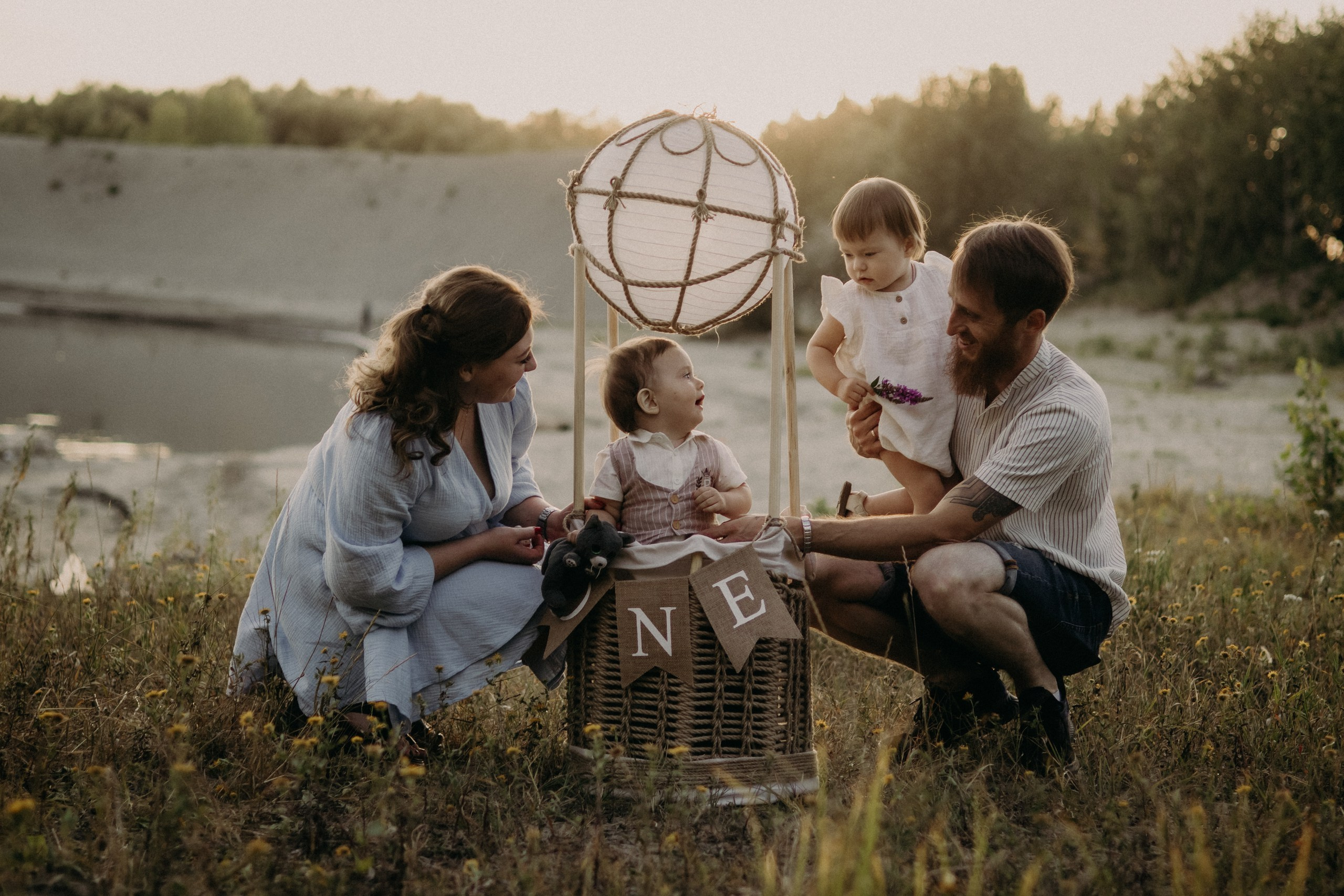 Данил, Анастасия, Матвей и Василиса. Фотограф в Барнауле Софья Намазбаева