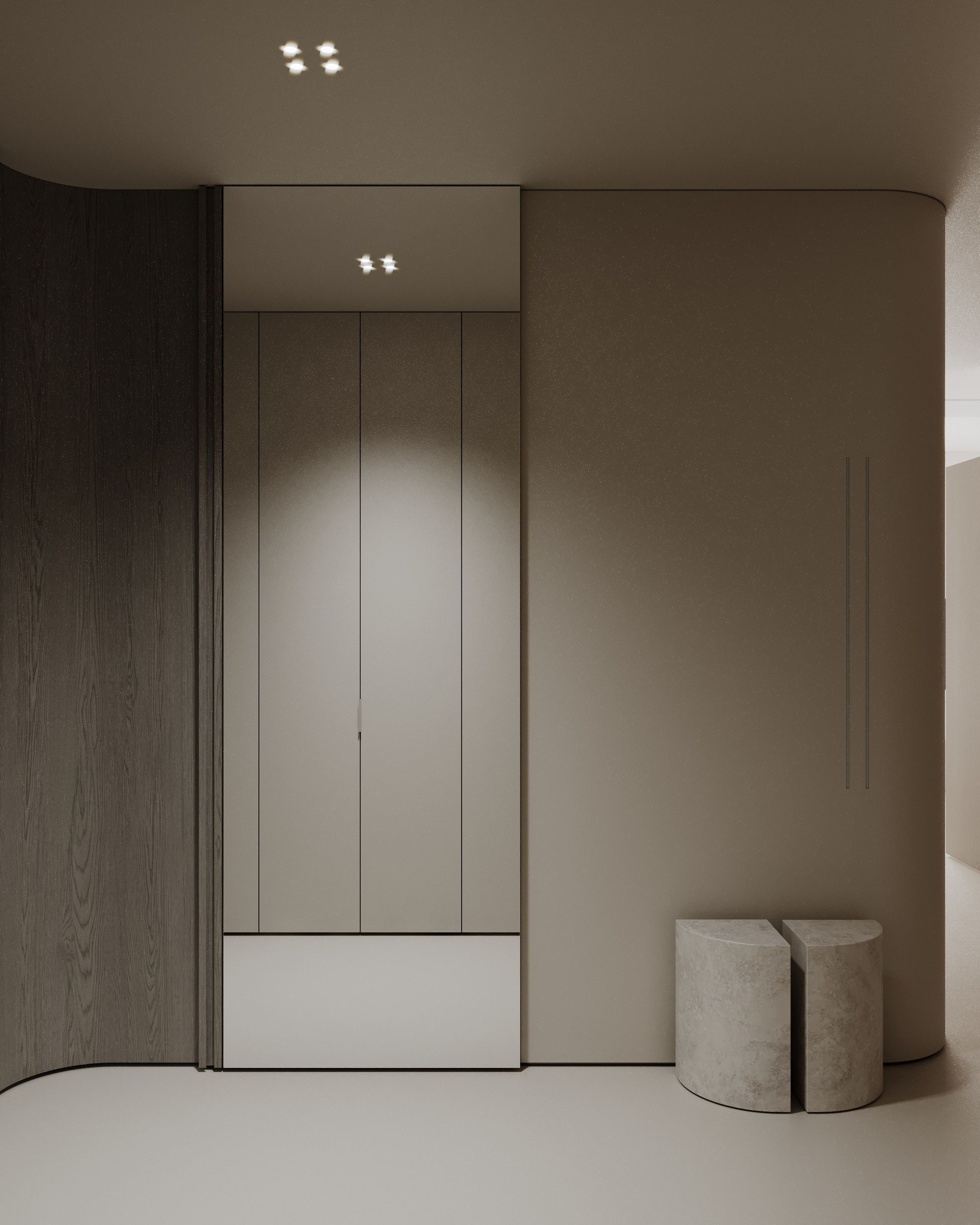 CHERRY /220 sq m /24'. Интерьерное ателье numéro а