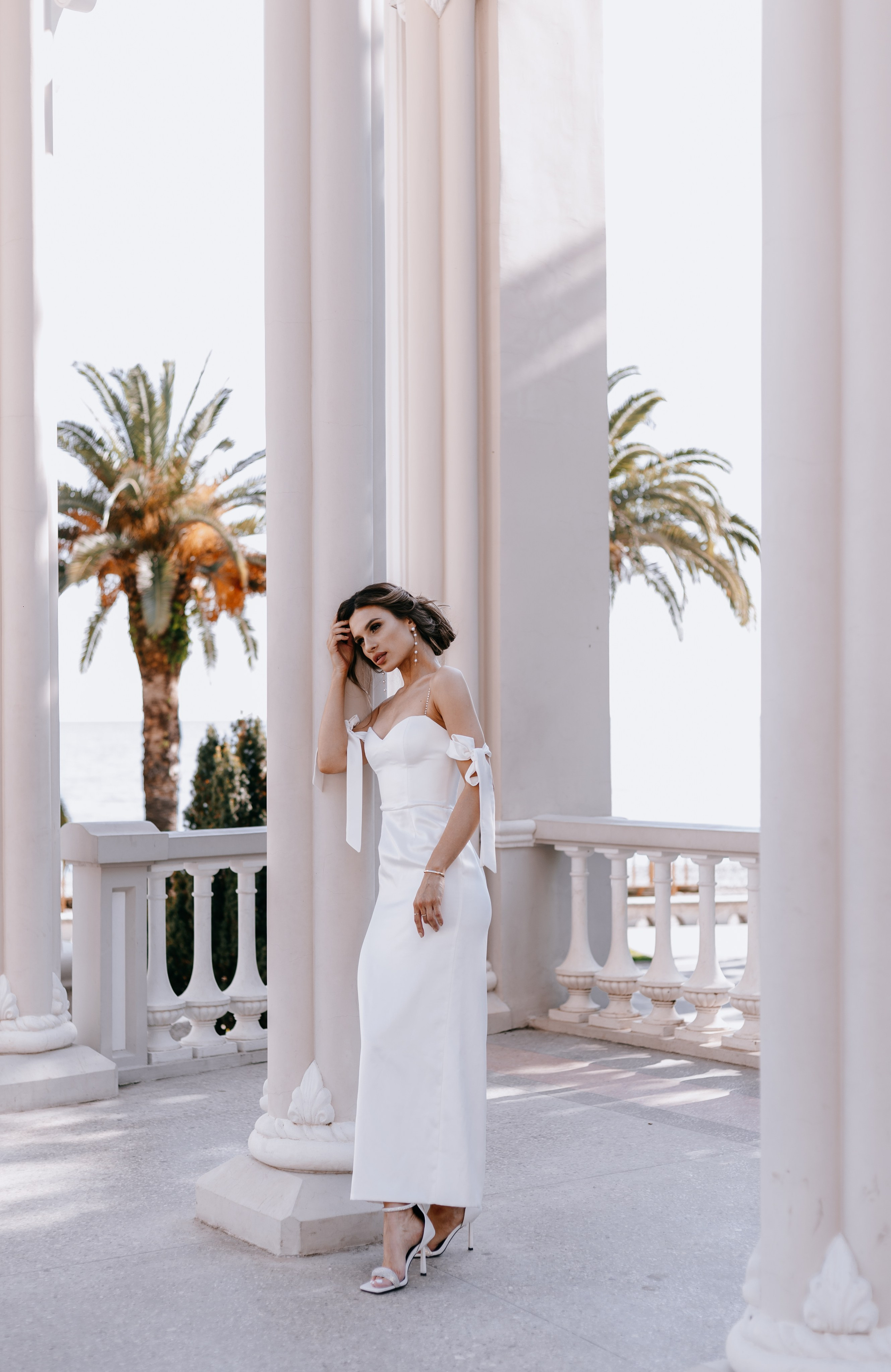 Элегантность в белом. Photographer Victoria Slavnova