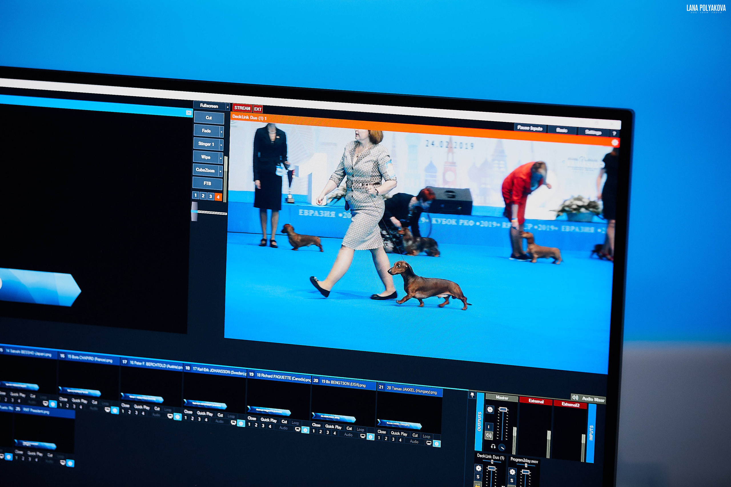 Съемки на выставке. ЕВРАЗИЯ 2019, 2 x CACIB
МВЦ КРОКУС ЭКСПО