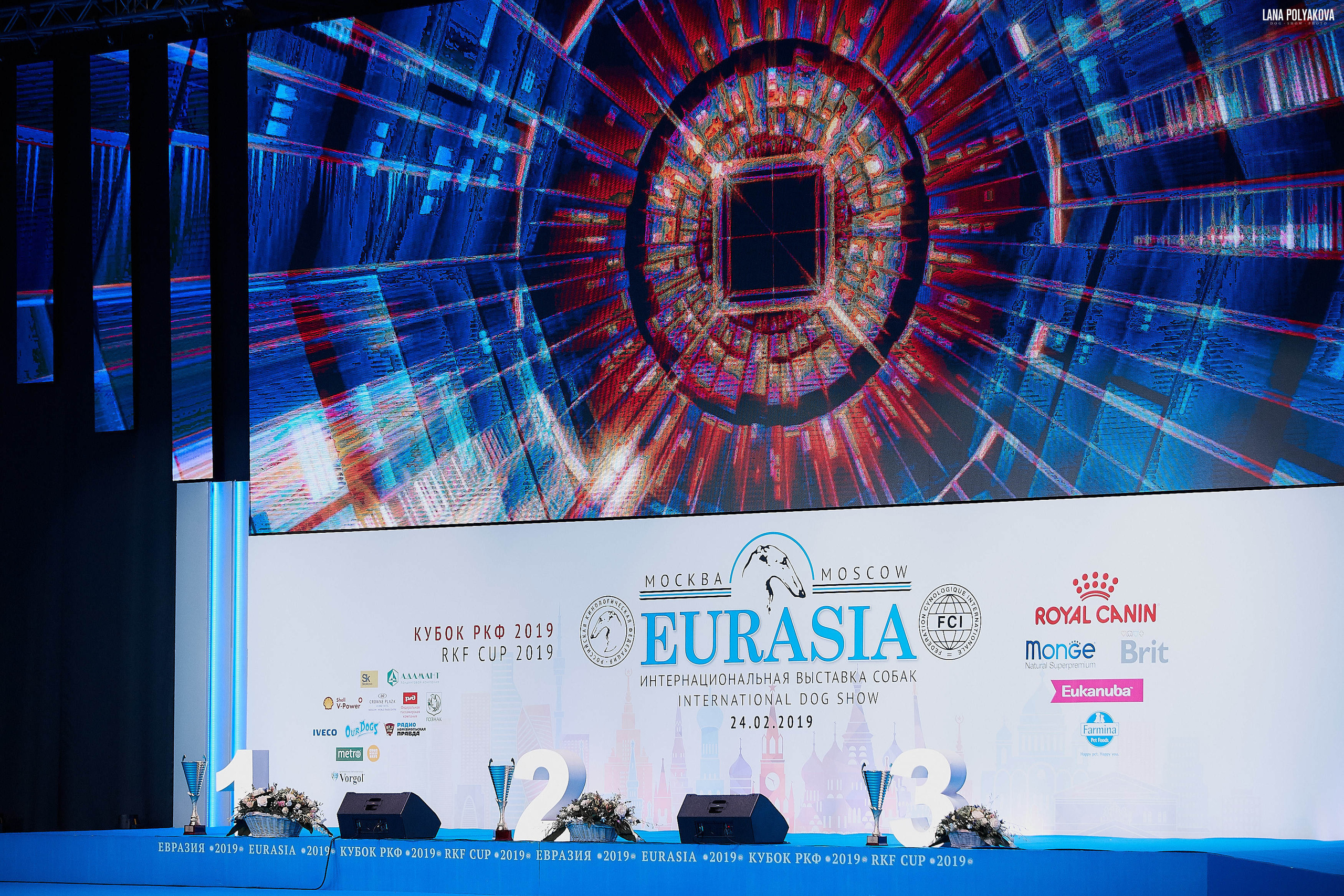 Съемки на выставке. ЕВРАЗИЯ 2019, 2 x CACIB
МВЦ КРОКУС ЭКСПО