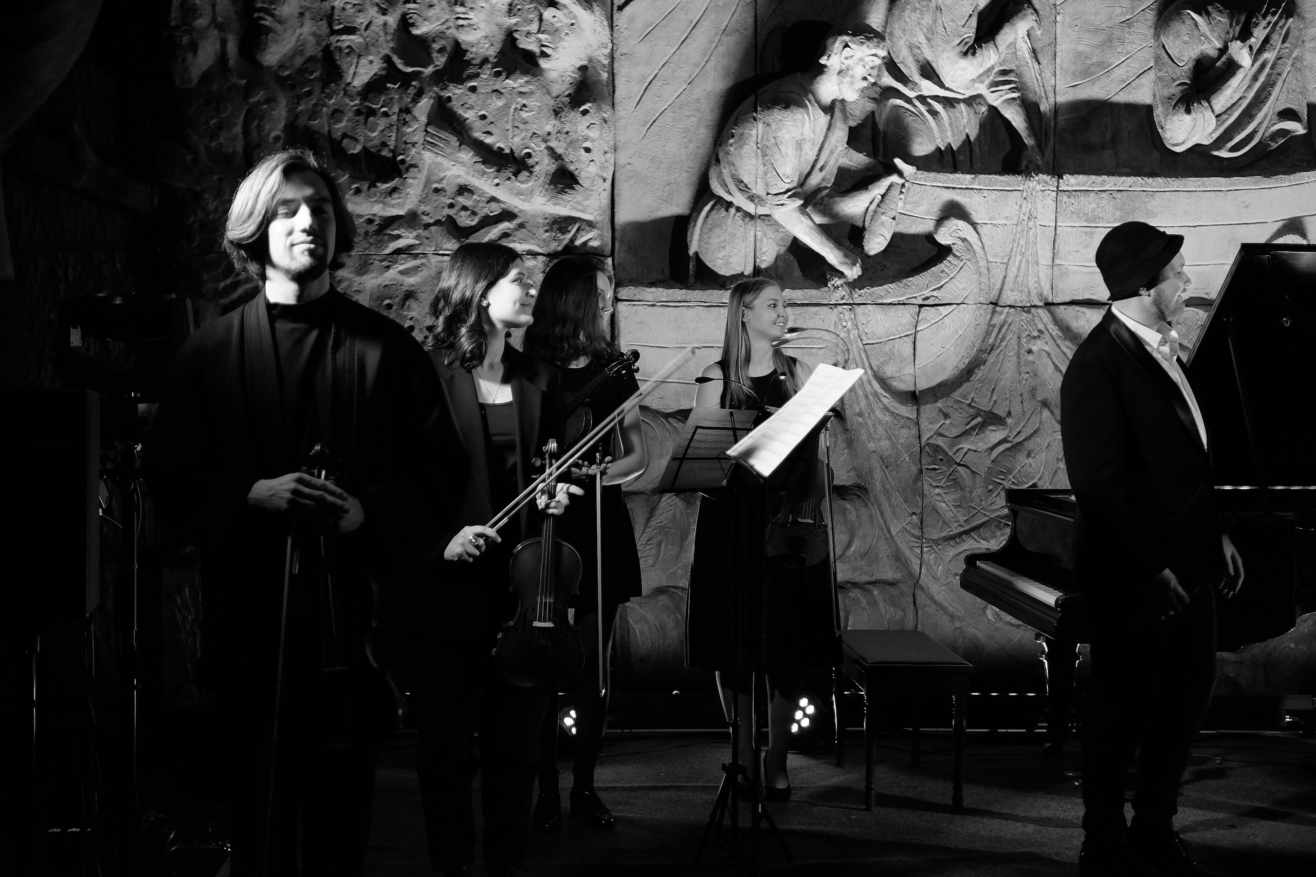 Classic music concerts at Cereteli`s Gallery/ Moscow/ 2023. Anna Fedo Photo